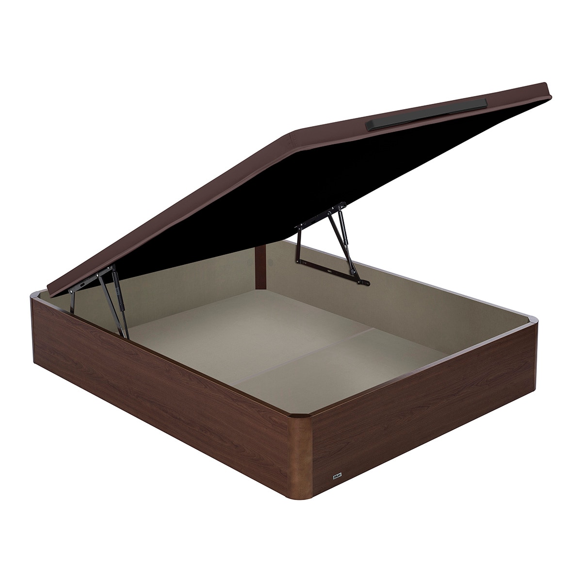Canapé abatible de madera 25 Flex - Wengué Cama 90 x 190 cm Wengué-1