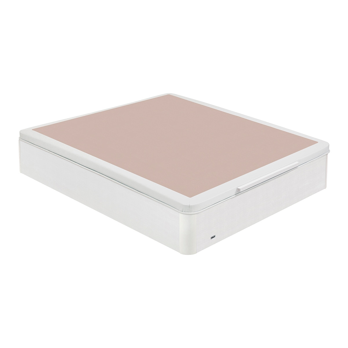Canapé abatible de madera tejido 3D Flex - Blanco Cama 90 x 190 cm Blanco-2