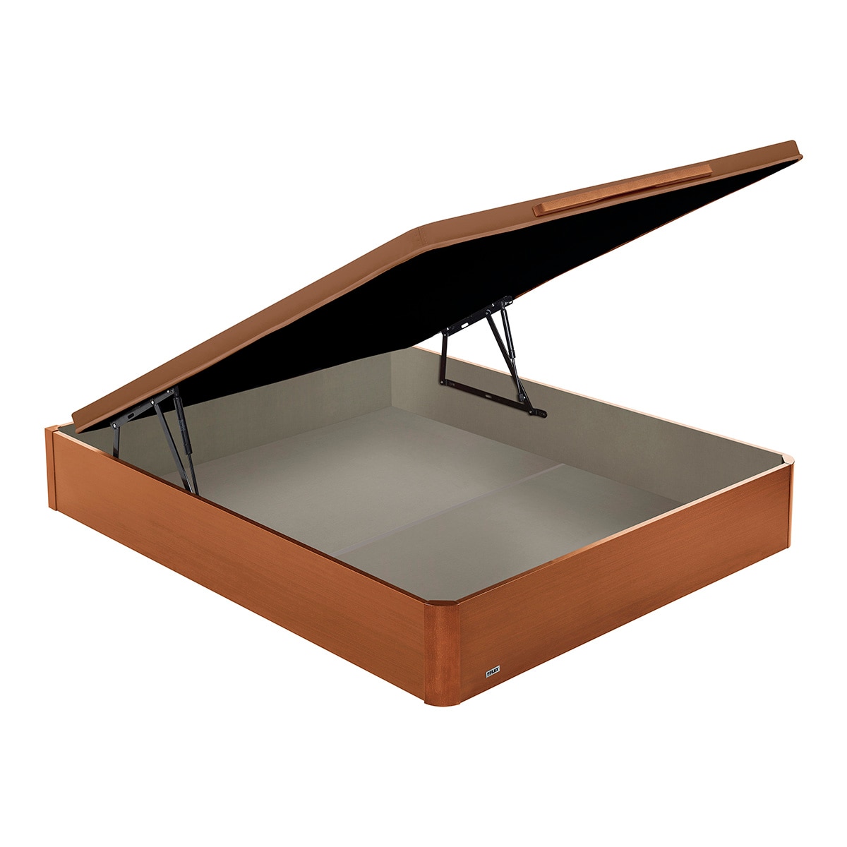 Canapé abatible de madera tejido 3D Flex - Cerezo Cama 90 x 190 cm Cerezo-1