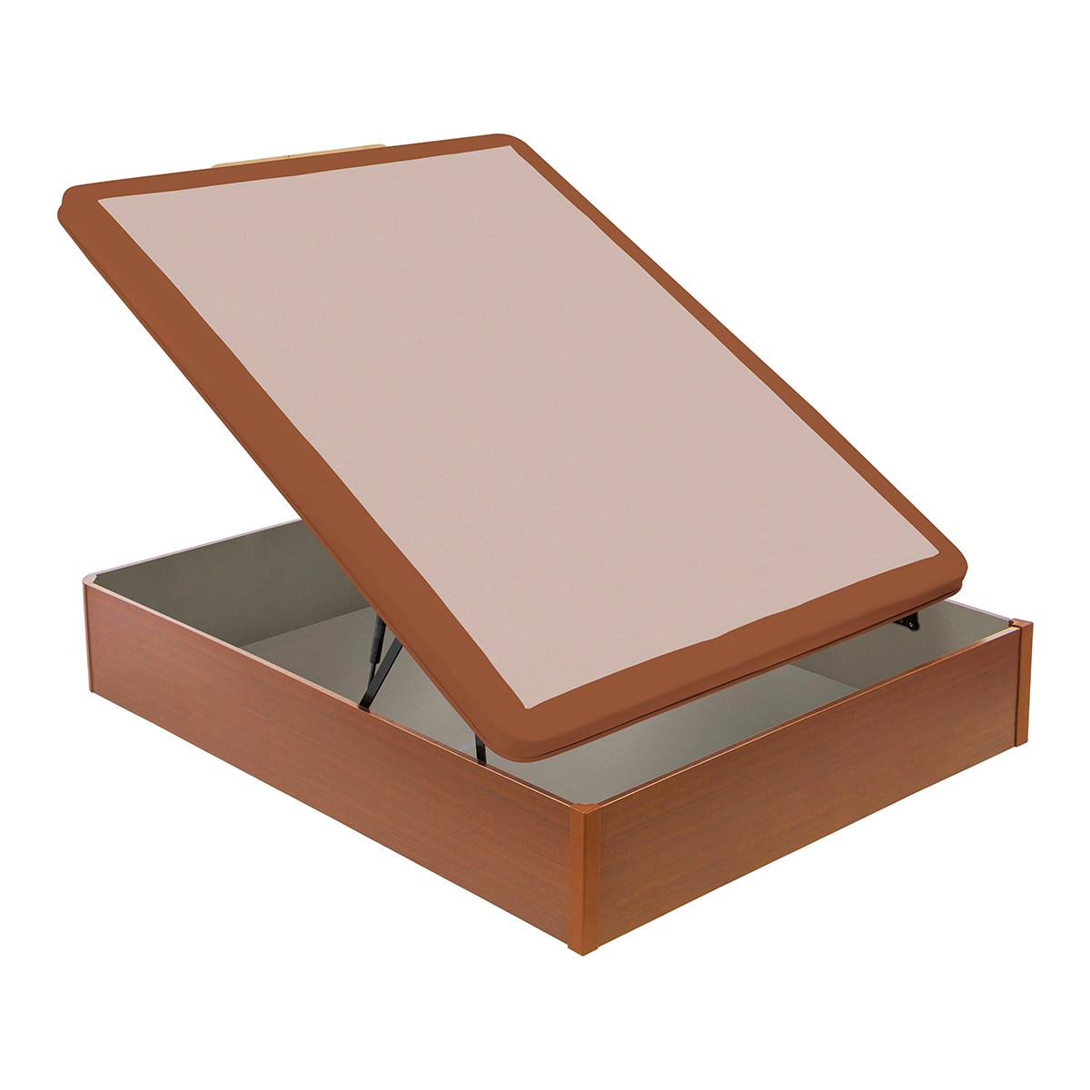 Canapé abatible de madera tejido 3D Flex - Cerezo Cama 90 x 190 cm Cerezo-3