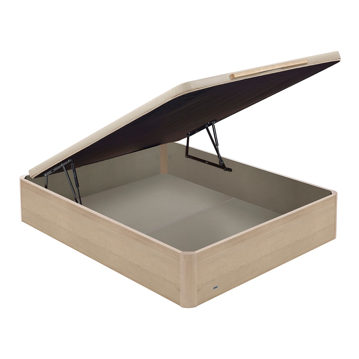 Canapé abatible de madera 25 Flex - Natural Cama 90 x 190 cm Natural-1