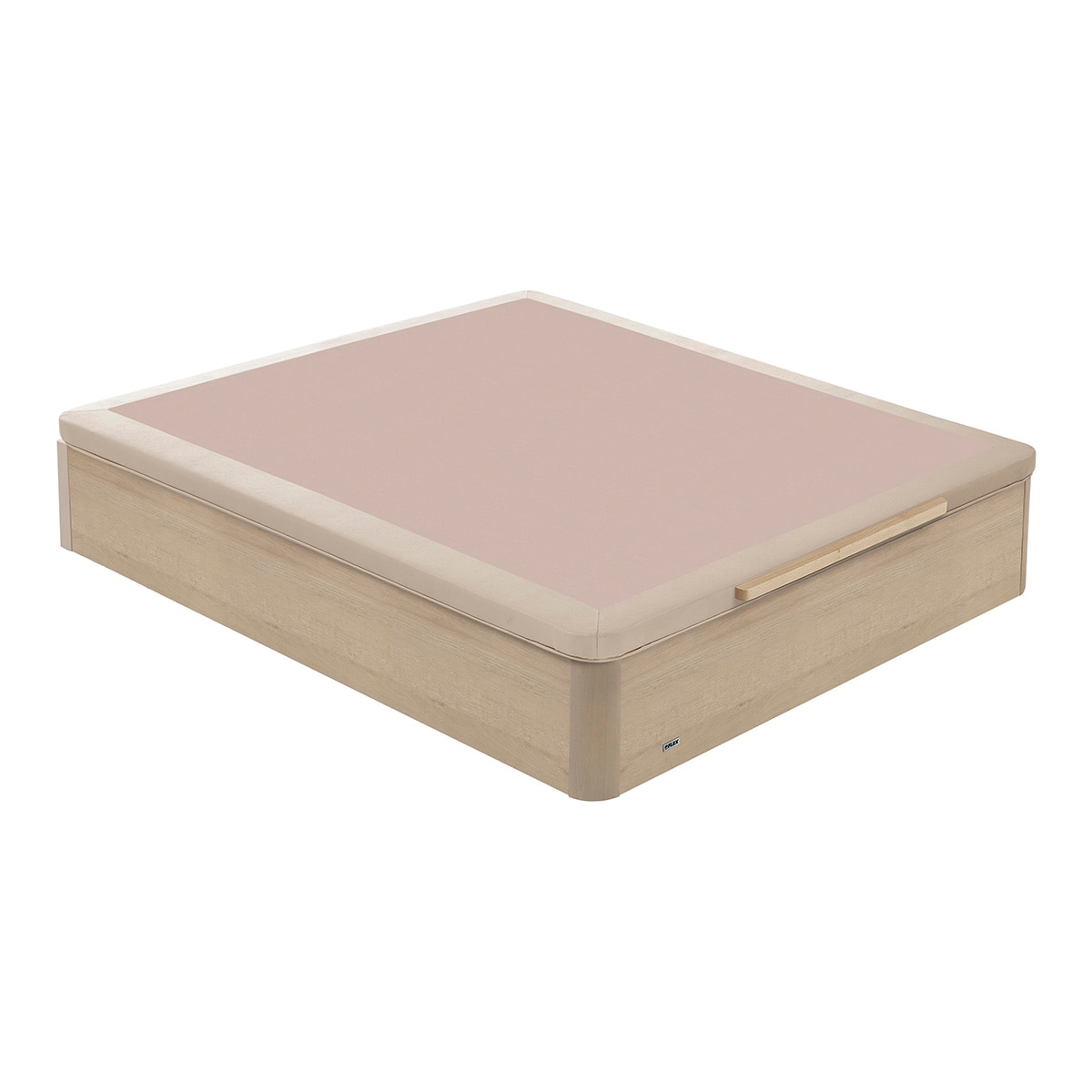 Canapé abatible de madera tejido 3D Flex - Natural Cama 90 x 190 cm Natural-2