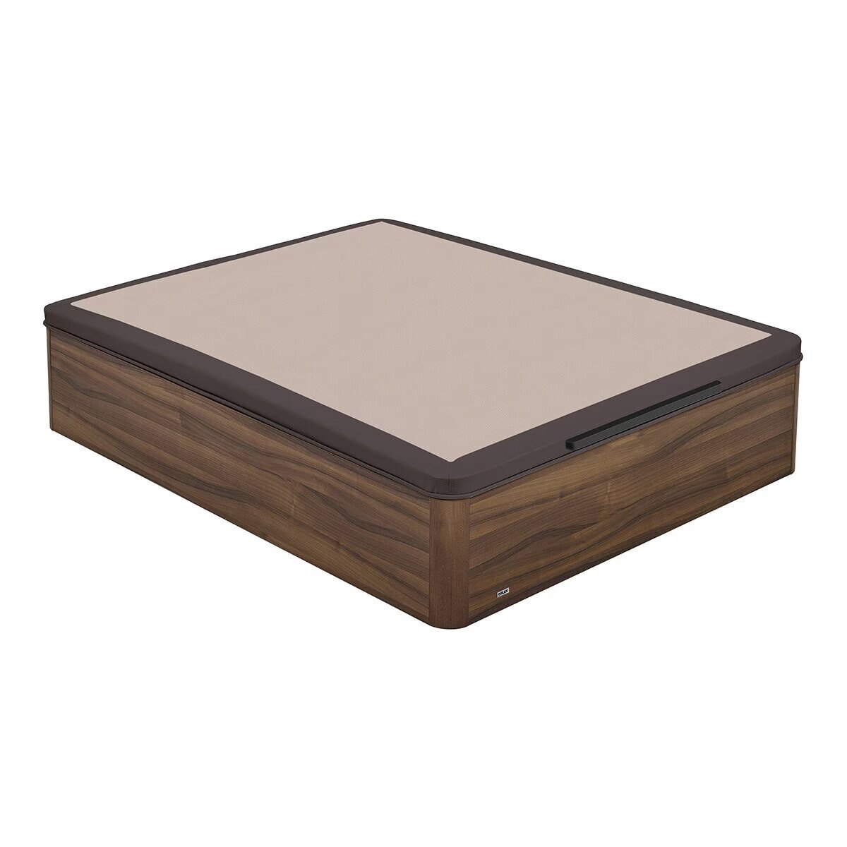 Canapé abatible de madera 25 Flex - Nogal Cama 90 x 190 cm Nogal-2