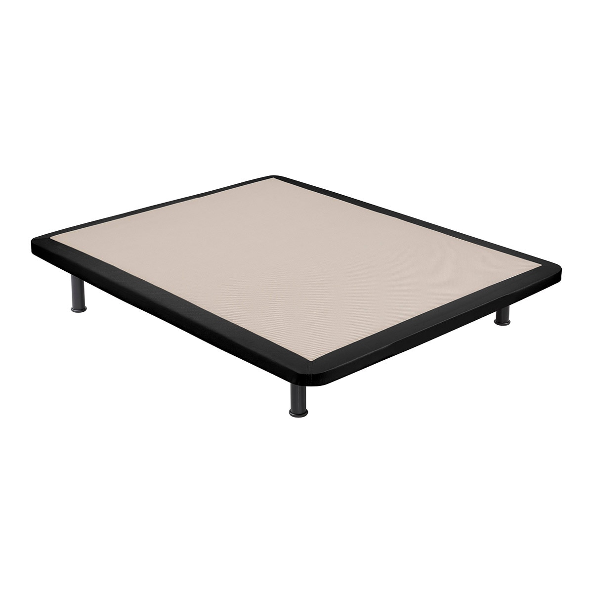 Imagen 0 de Base tapizada Polipiel 3D Flex Negro