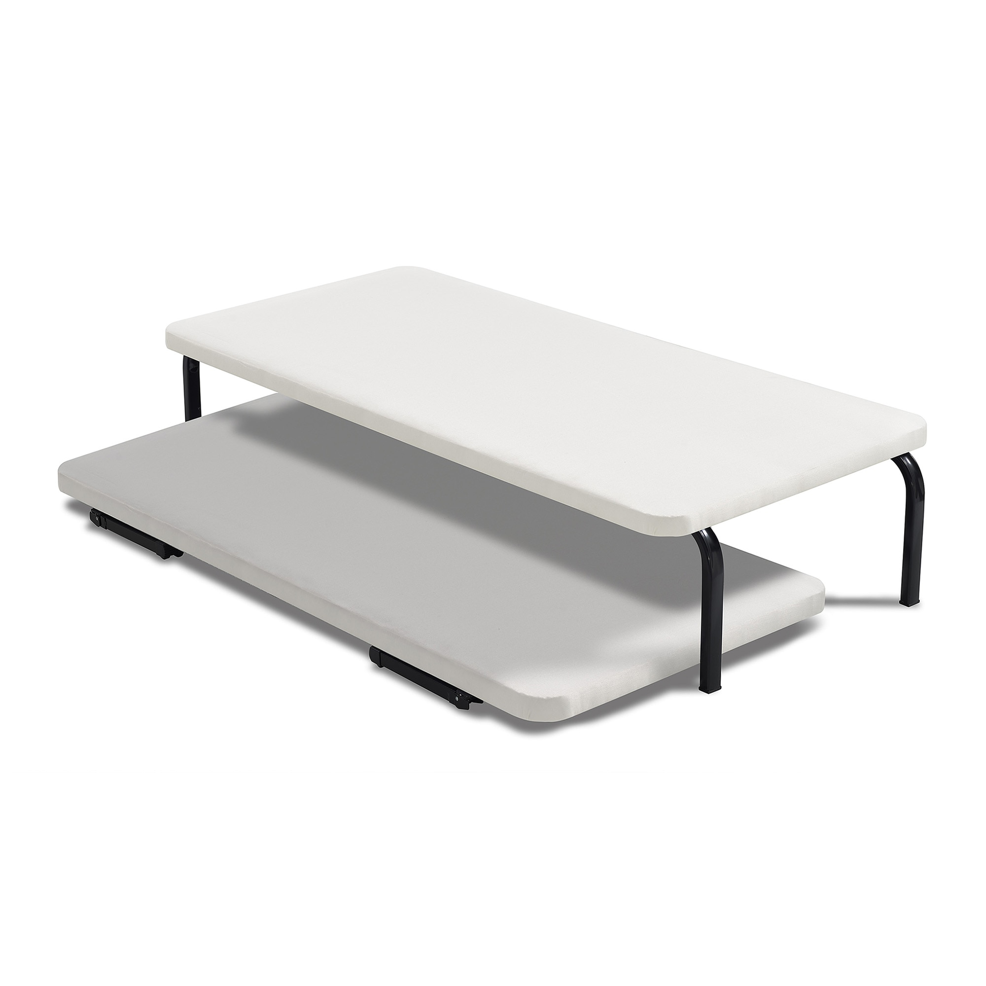 Flex - Base tapizada infantil-juvenil cama nido con patas Chelsea Flex.