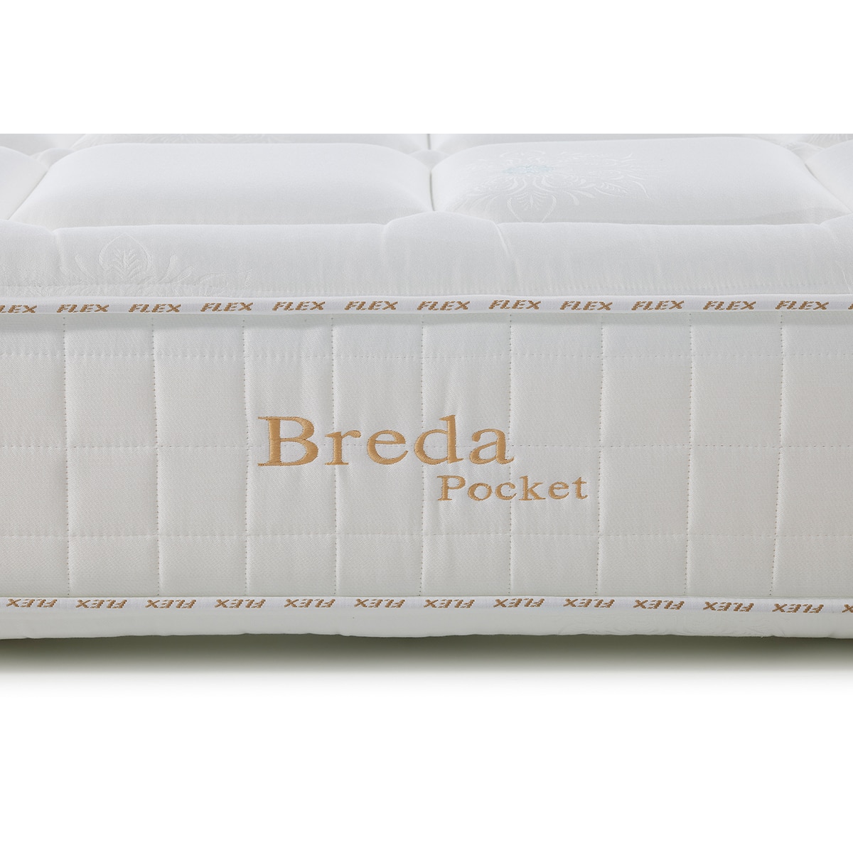 Colchón de muelles ensacados Breda Pocket V3 Flex Blanco-2