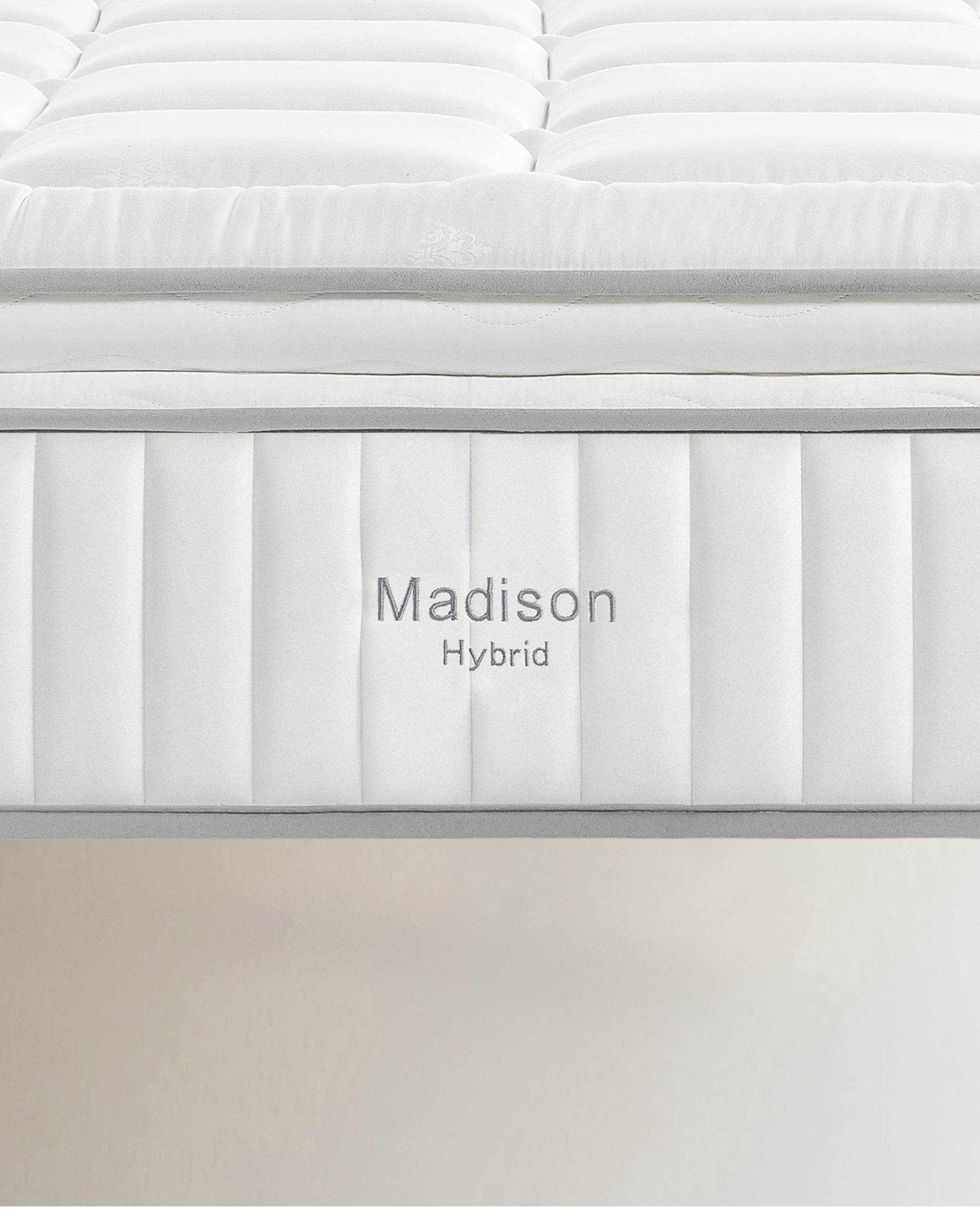 Colchón de muelles ensacados Madison Hybrid de Flex - Blanco Cama 105 x 190 cm Blanco-5