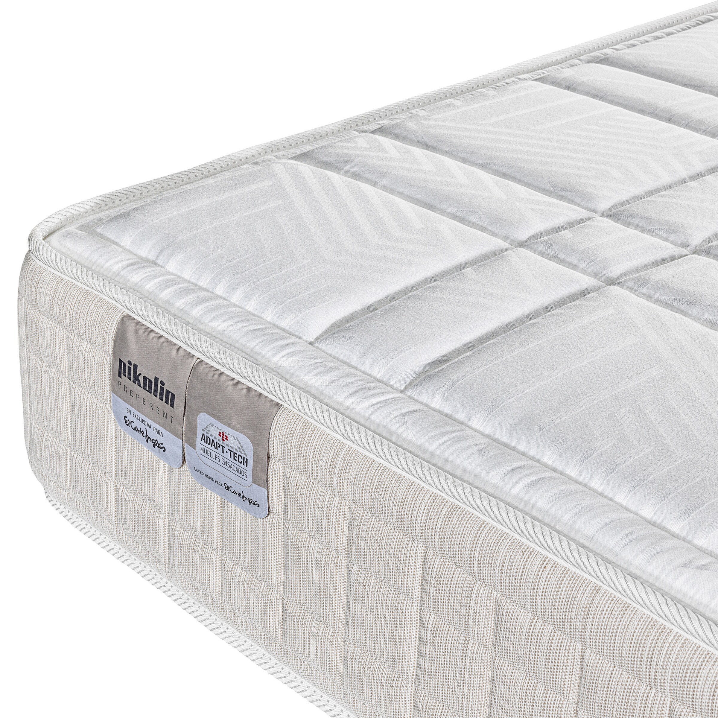 Colchón de muelles ensacados Palermo 5.0 Pikolin - Blanco Cama 80 x 190 cm Blanco-2