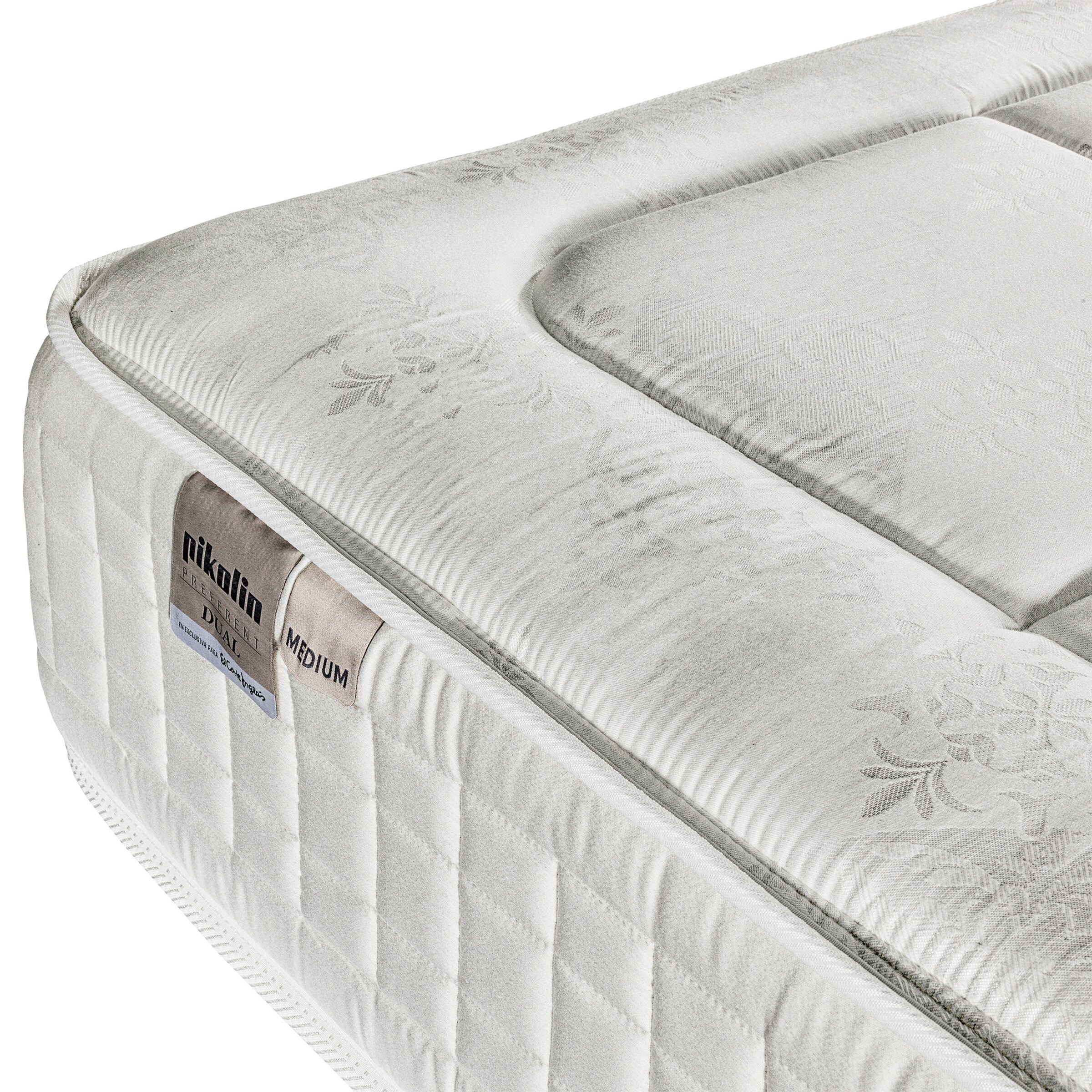 Colchón de muelles ensacados firmeza media Roma 4.0 Pikolin - Blanco Cama 80 x 190 cm Blanco-2