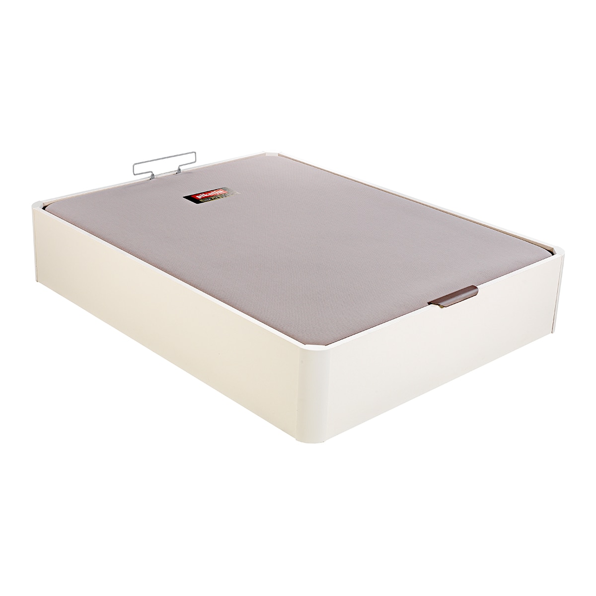 Canapé abatible con 1 tapa Preferent Max Pikolin - Blanco Cama 90 x 200 cm Blanco-3