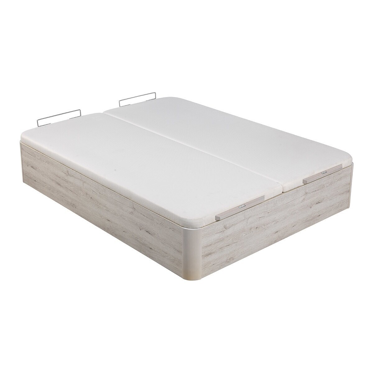 Imagen 2 de Canapé abatible con 2 tapas Preferent 3D Pikolin - Glaciar Cama 150 x 190 cm Glaciar