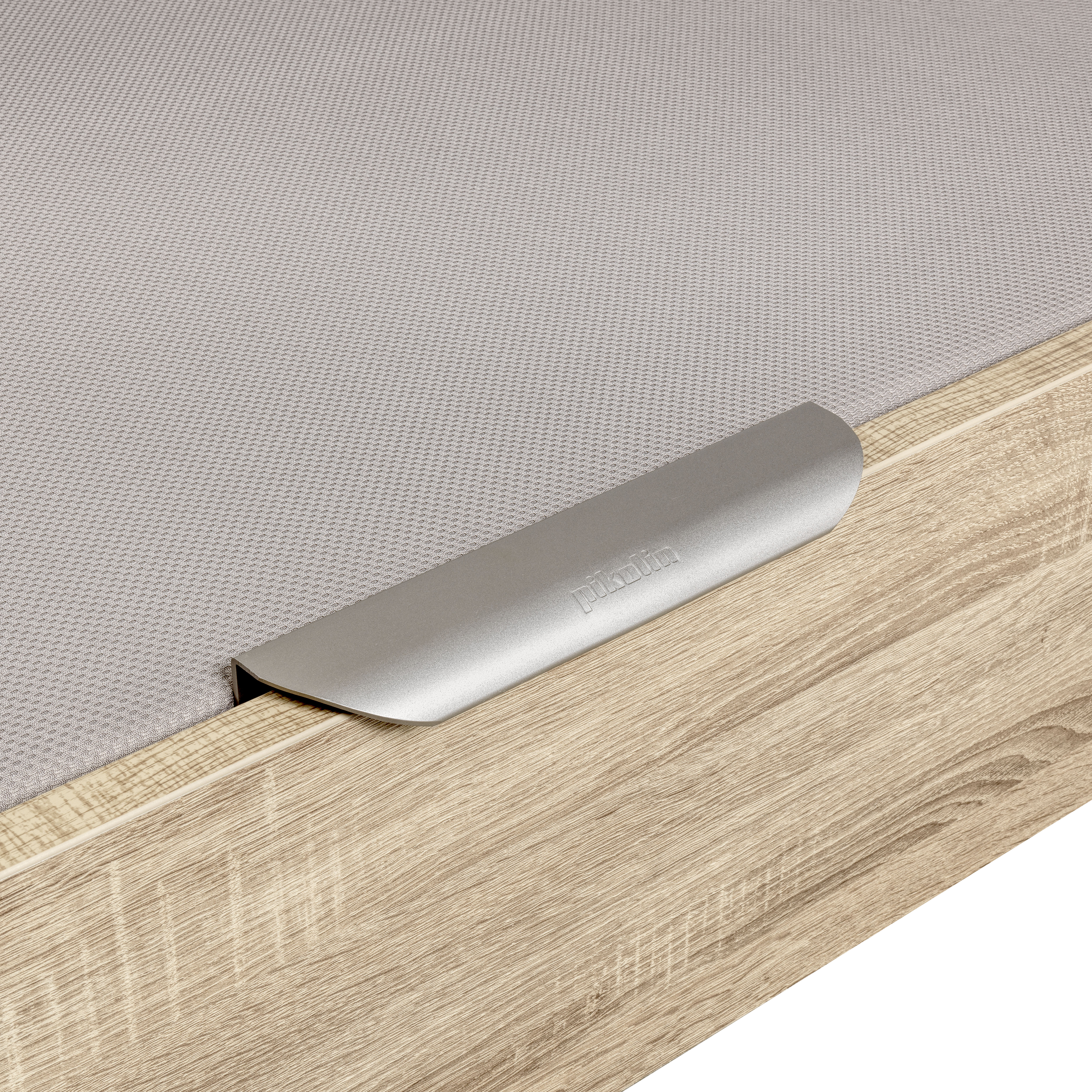Canapé abatible de madera con patas Design Pikolin - Natural Cama 150 x 200 cm Natural-4