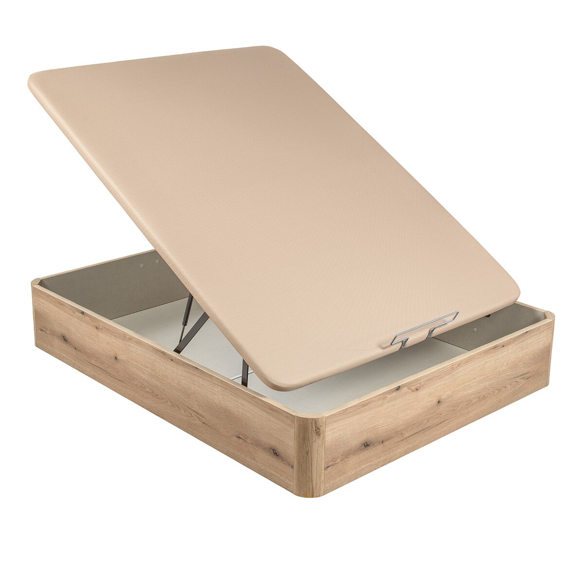 Canapé abatible de madera 3D Preferent Pikolin - Roble Cama 90 x 190 cm Roble-4