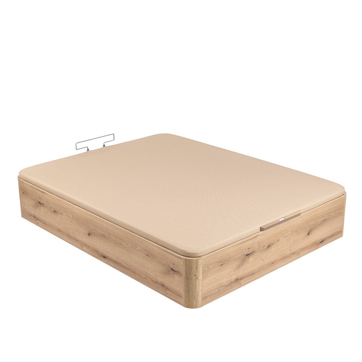 Canapé abatible de madera 3D Preferent Pikolin - Roble Cama 80 x 200 cm Roble-2