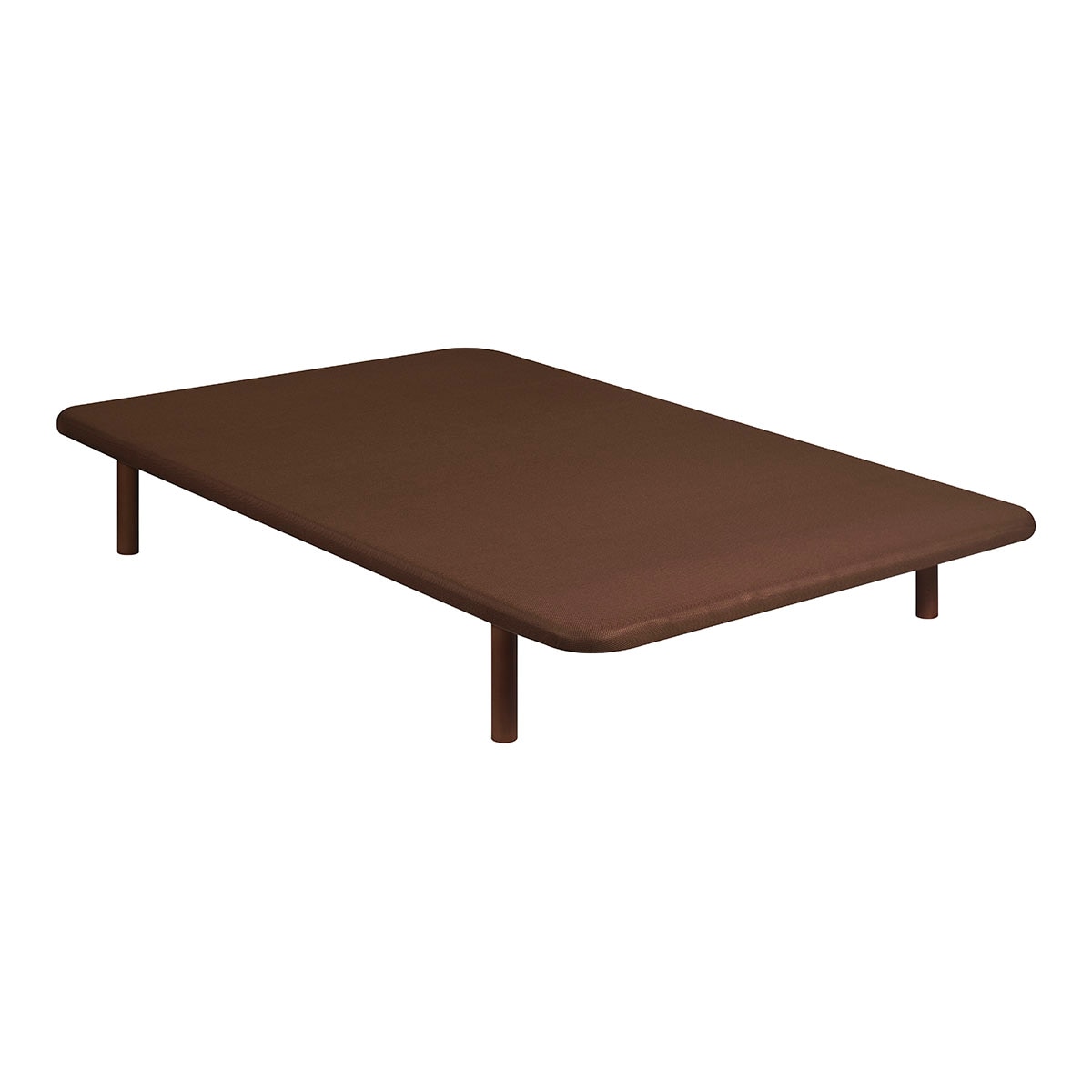 Base tapizada Divanlín 3D Pikolin - Wengué Cama 135 x 200 cm Wengué-1