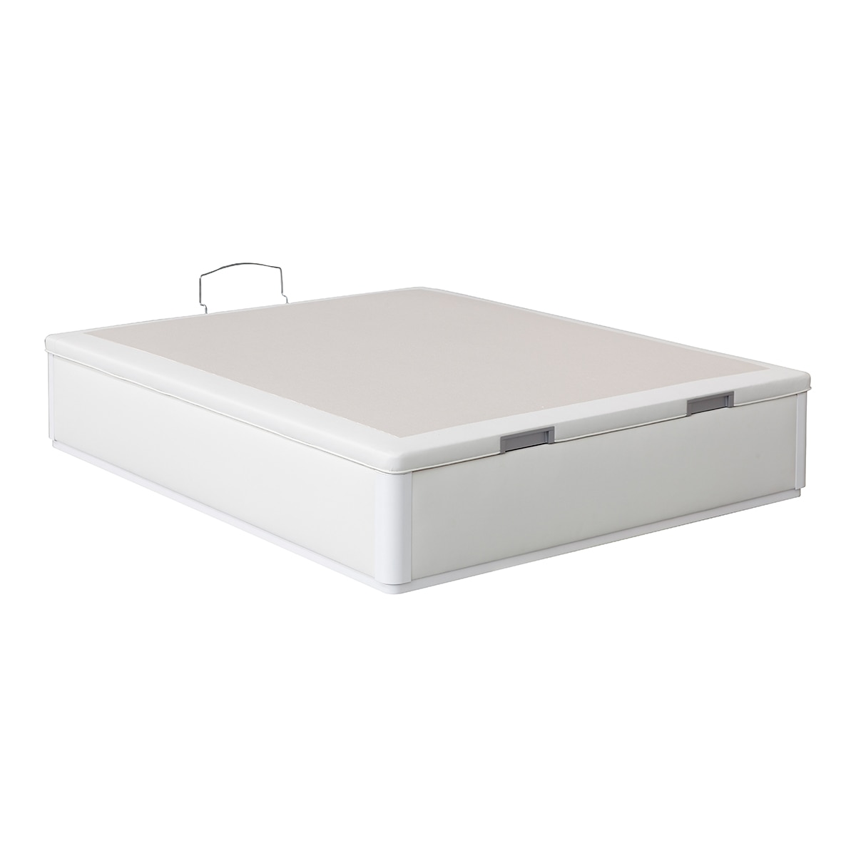 Canapé abatible Década Polipiel Aspol - Blanco Cama 80 x 190 cm Blanco-2