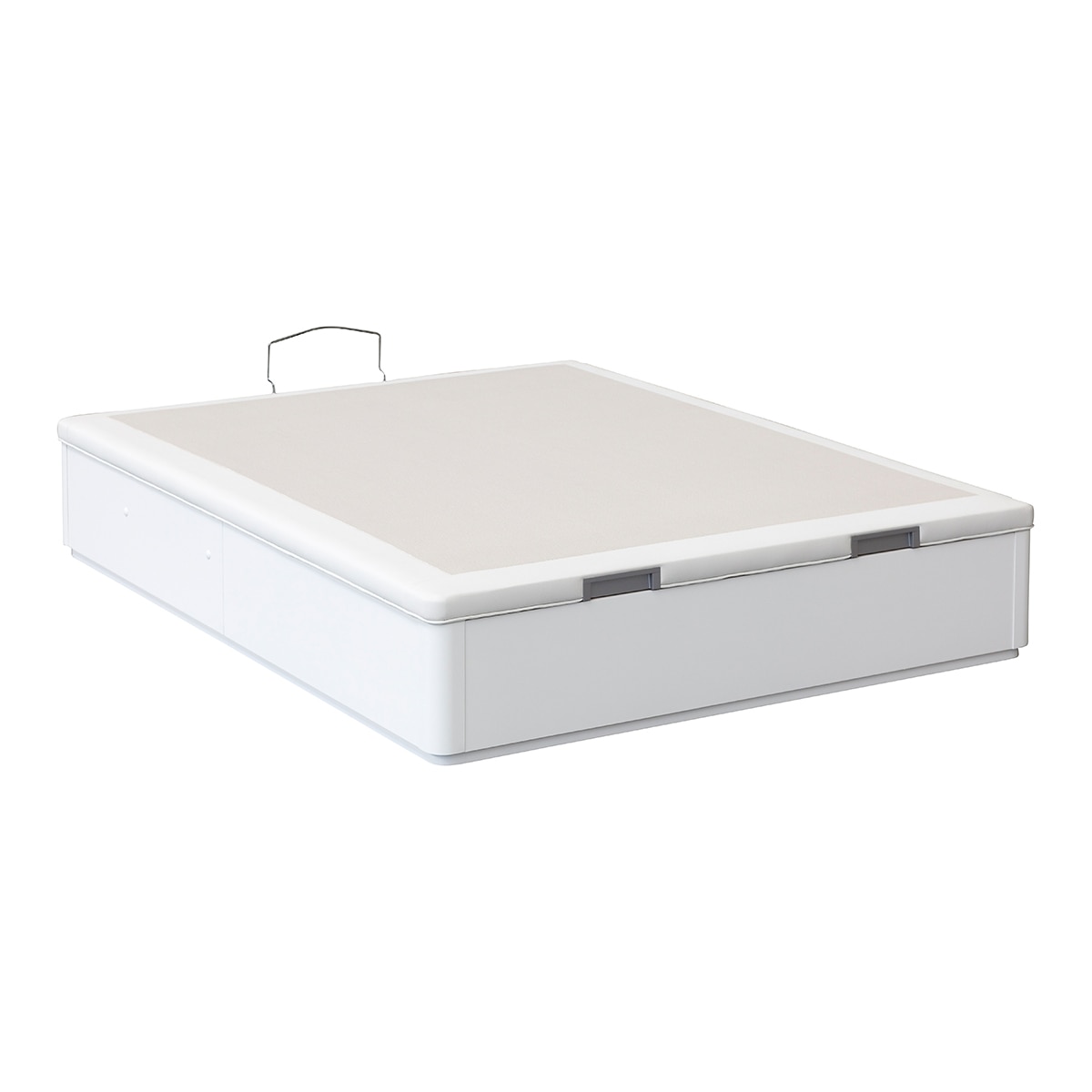 Canapé abatible Década madera Aspol - Blanco Cama 80 x 190 cm Blanco-2