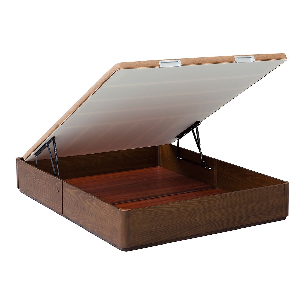 Canapé abatible Década madera Aspol - Nogal Cama 80 x 190 cm Nogal-1