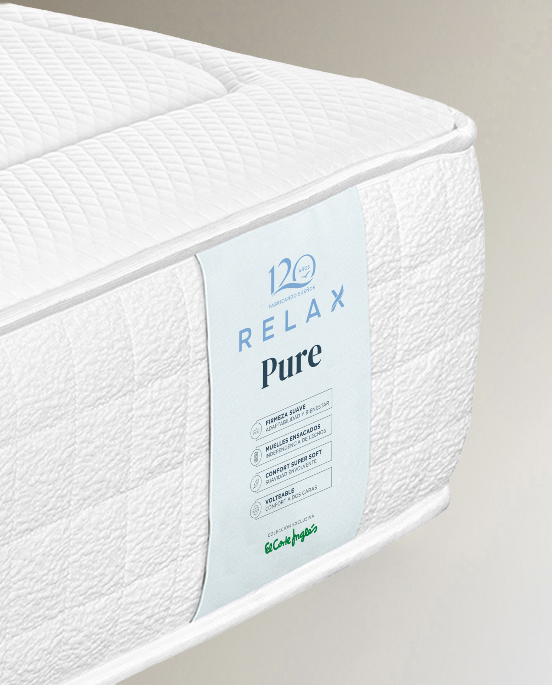 Colchão de Molas Ensacadas Pure V5 Relax Branco-4