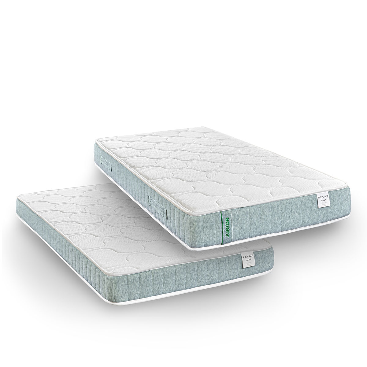Relax - Pack 2 colchones infantil-juvenil de HR 21+15cm Nash Relax.