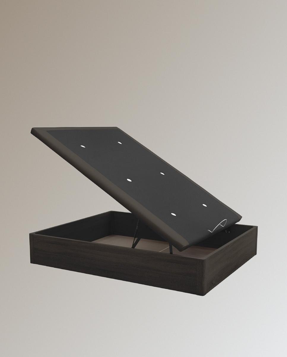 Canapé de madera Mercury Relax - Wengué Cama 90 x 190 cm Wengué-3