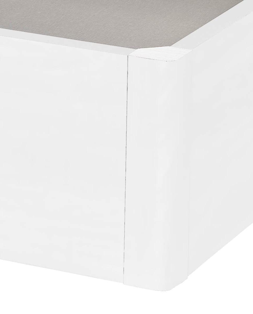 Canapé de madera Mercury Relax - Blanco Cama 90 x 190 cm Blanco-4