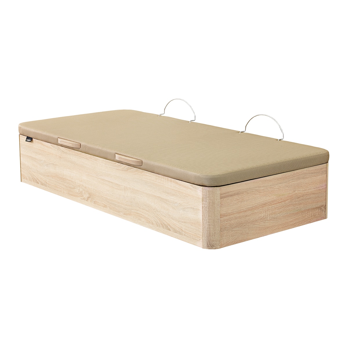 Sommier de Madeira com Abertura Lateral Planet 32 Relax Natural-2