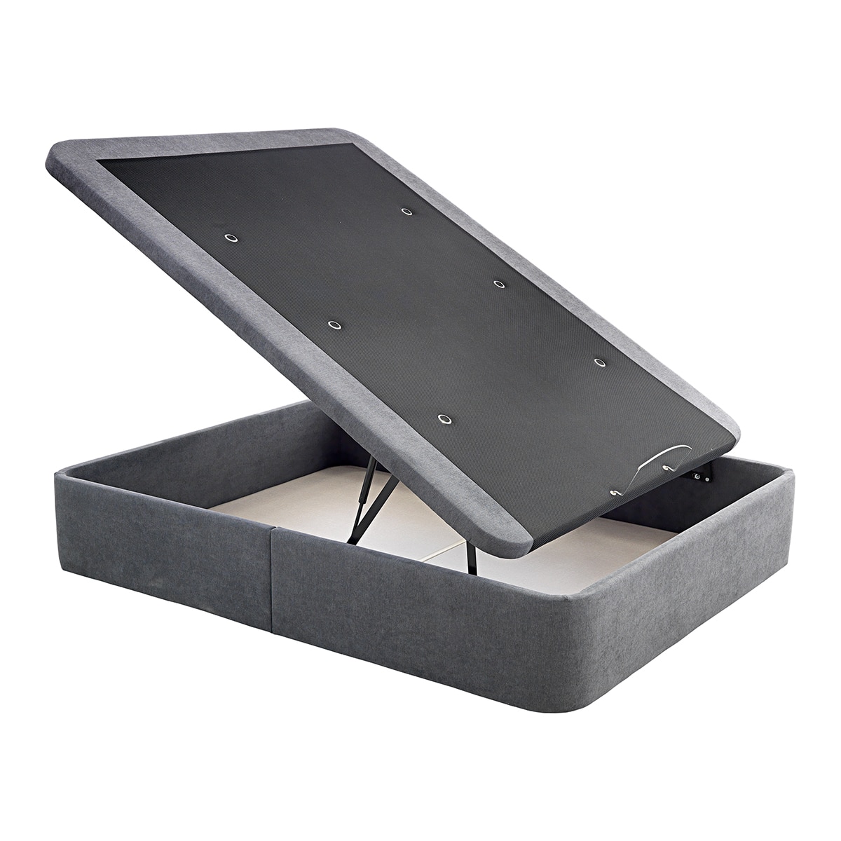 Sommier Rebatível Estofado Deco B Relax Antracite-1