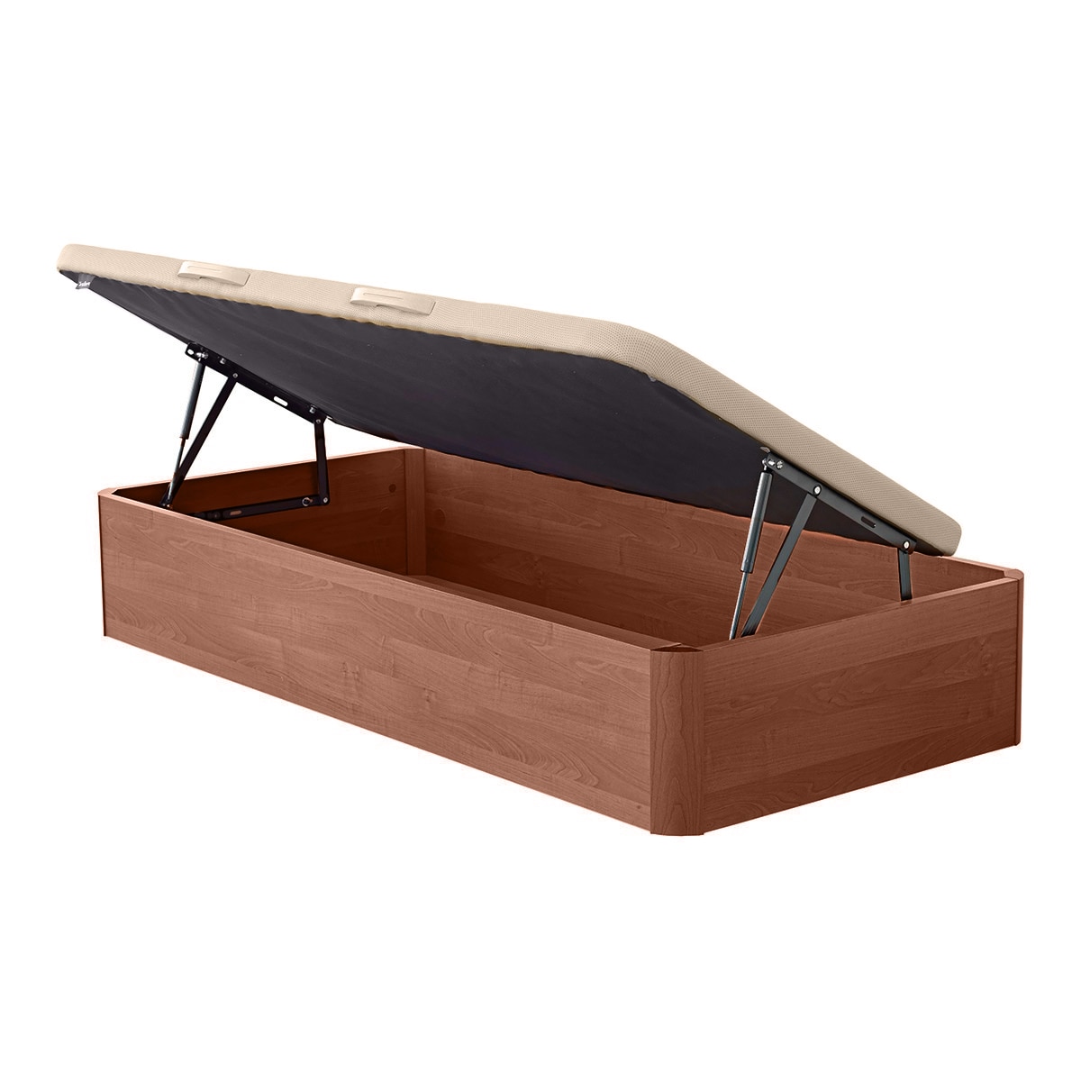 Canapé abatible lateral de madera Planet 35 Relax - Cerezo Cama 90 x 200 cm Cerezo-1