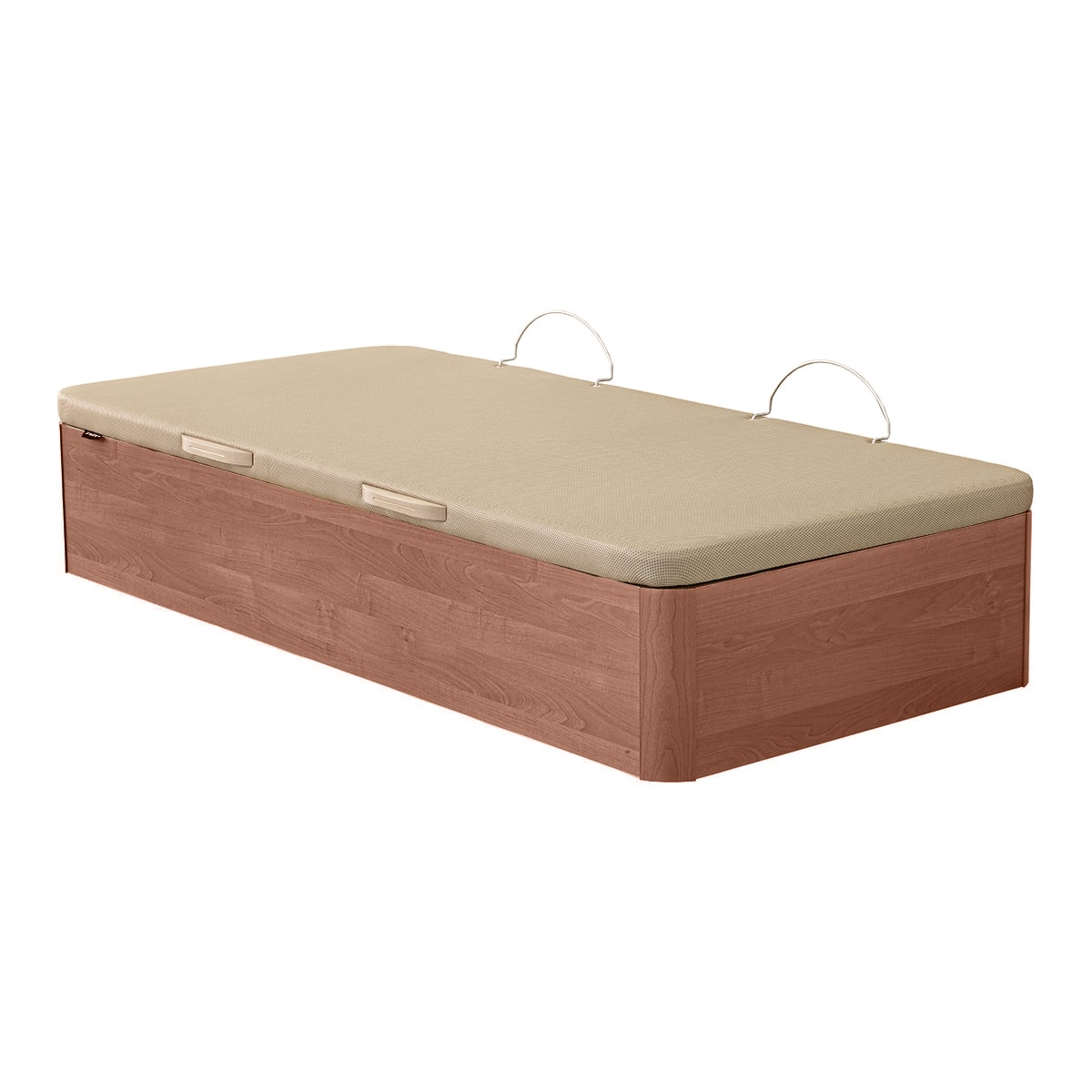 Canapé abatible lateral de madera Planet 35 Relax - Cerezo Cama 90 x 200 cm Cerezo-2