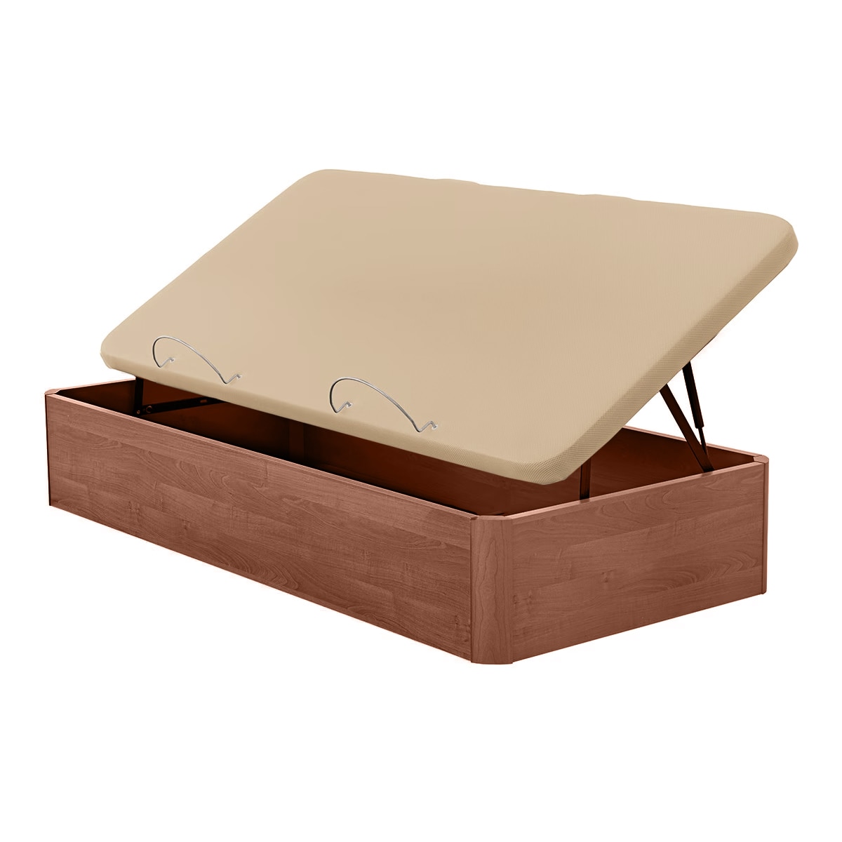 Canapé abatible lateral de madera Planet 35 Relax - Cerezo Cama 90 x 200 cm Cerezo-3