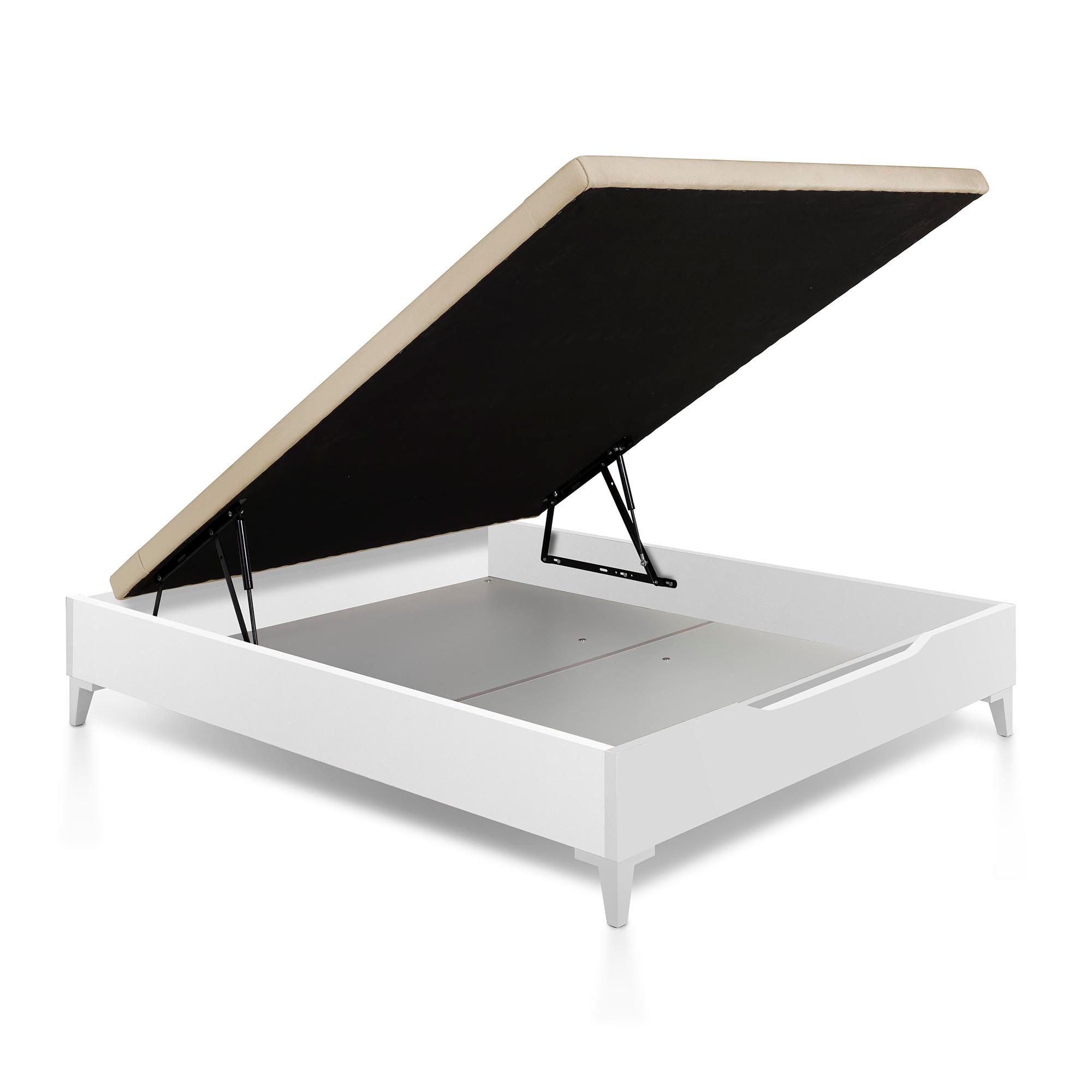 Magister - Canapé abatible de madera con patas Verona V2 Magister.