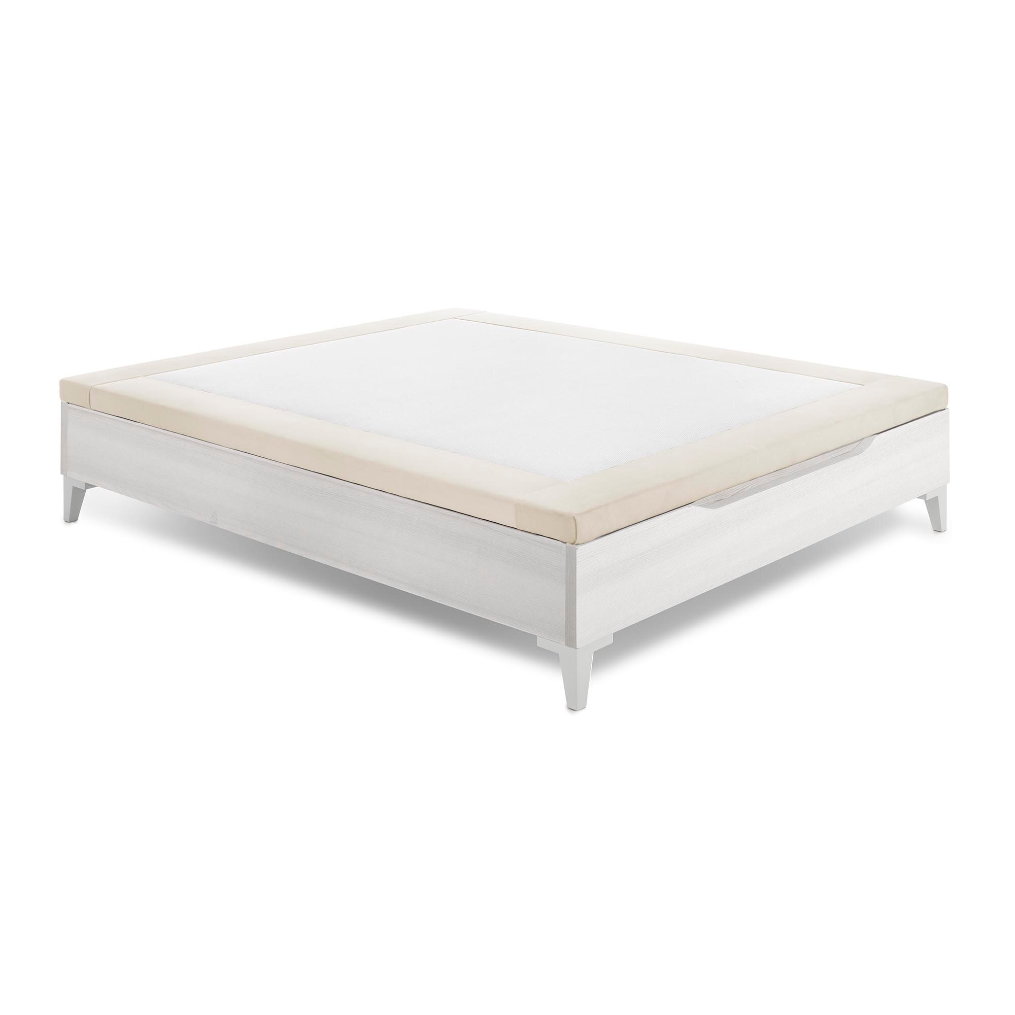 Imagen 2 de Canapé abatible de madera con patas Verona V2 Magister - Fresno Cama 80 x 190 cm Fresno