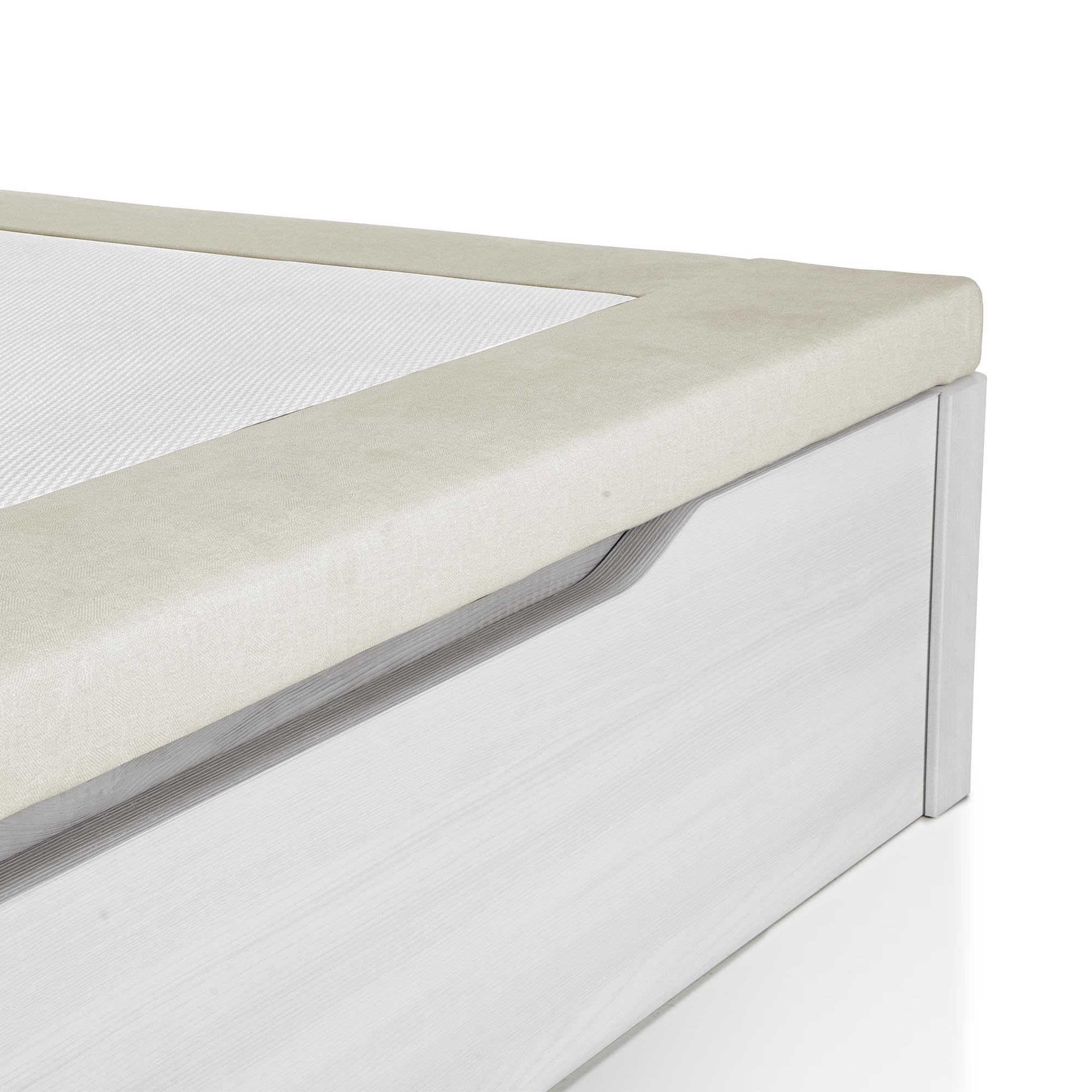 Imagen 3 de Canapé abatible de madera Paris V2 Magister - Fresno Cama 80 x 190 cm Fresno