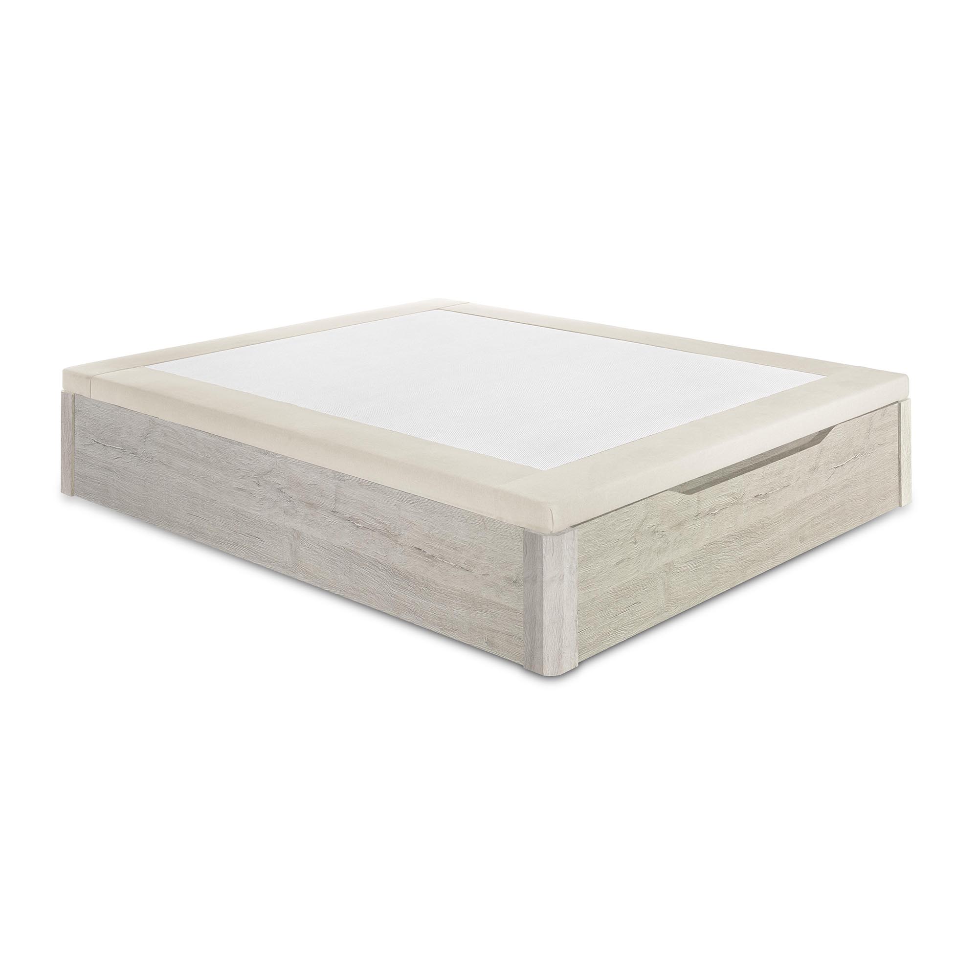 Imagen 2 de Canapé abatible de madera Paris V2 Magister - Titanio Cama 80 x 190 cm Titanio