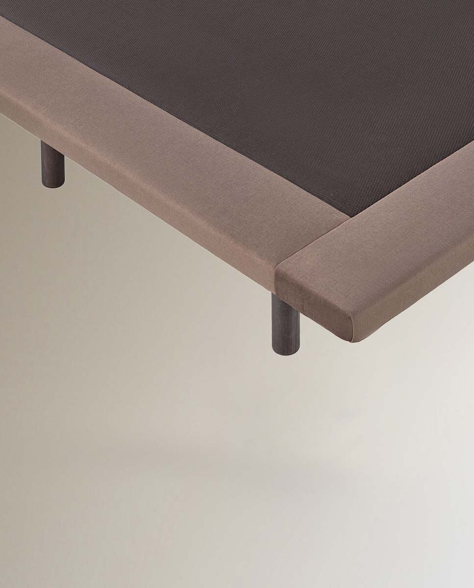 Imagen 2 de Base tapizada en polipiel Praga 20 Magister - Gris Cama 80 x 190 cm Gris