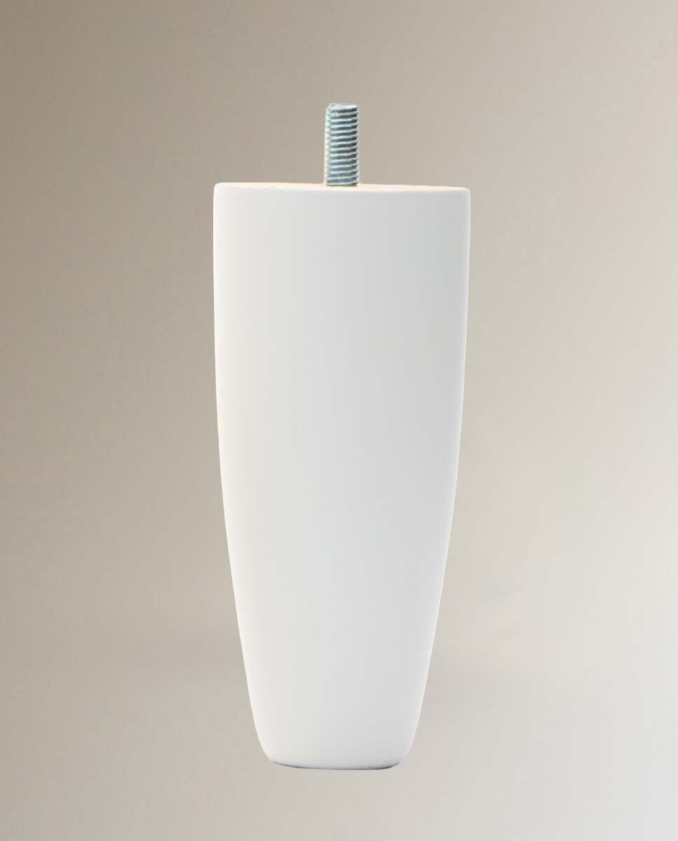 Imagen 1 de Patas de madera Manila Magister - Blanco 15 cm Blanco