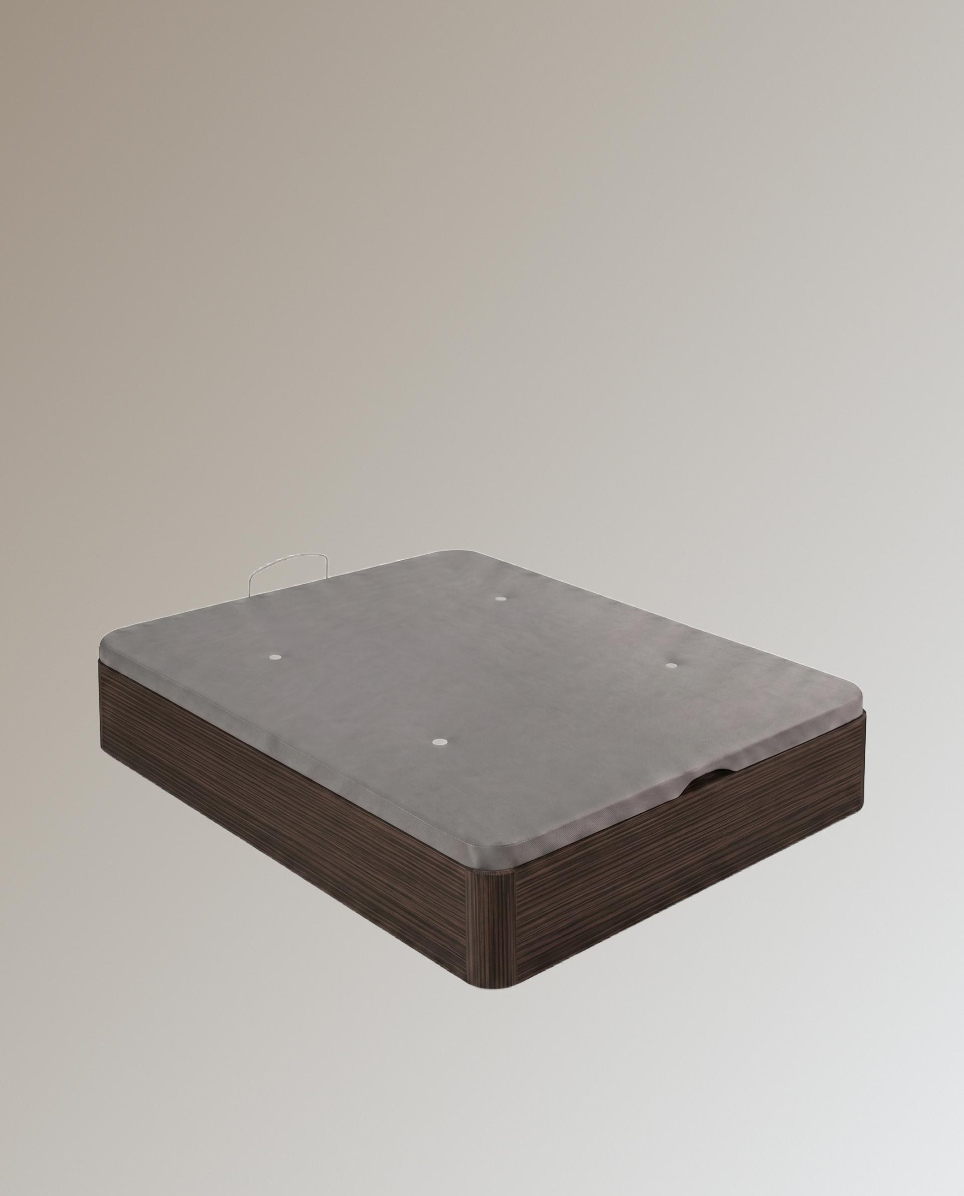 Canapé abatible de madera Cascais Dimaflex - Wengué Cama 90 x 190 cm Wengué-2