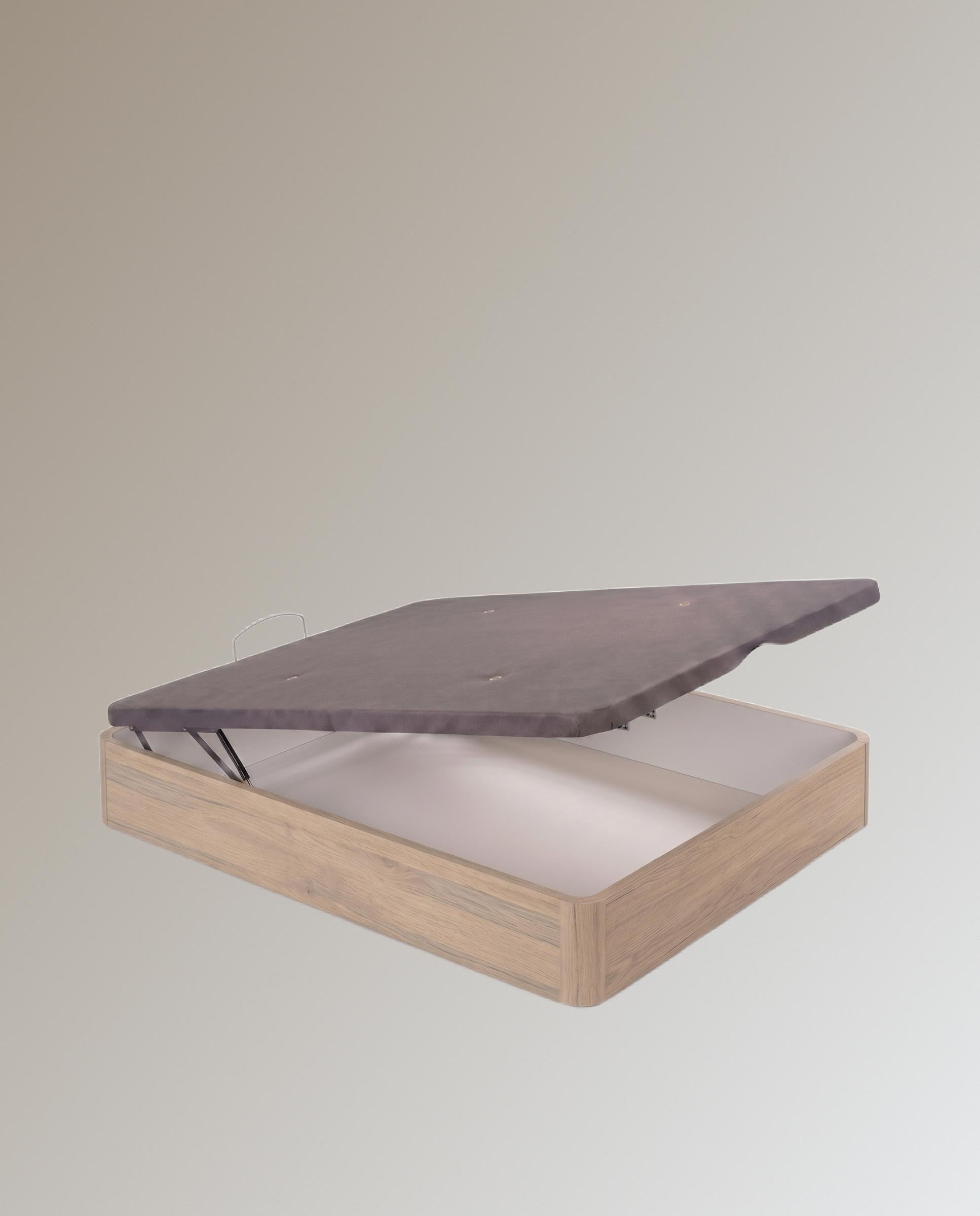 Canapé abatible de madera Cascais Dimaflex - Roble Cama 90 x 190 cm Roble-1