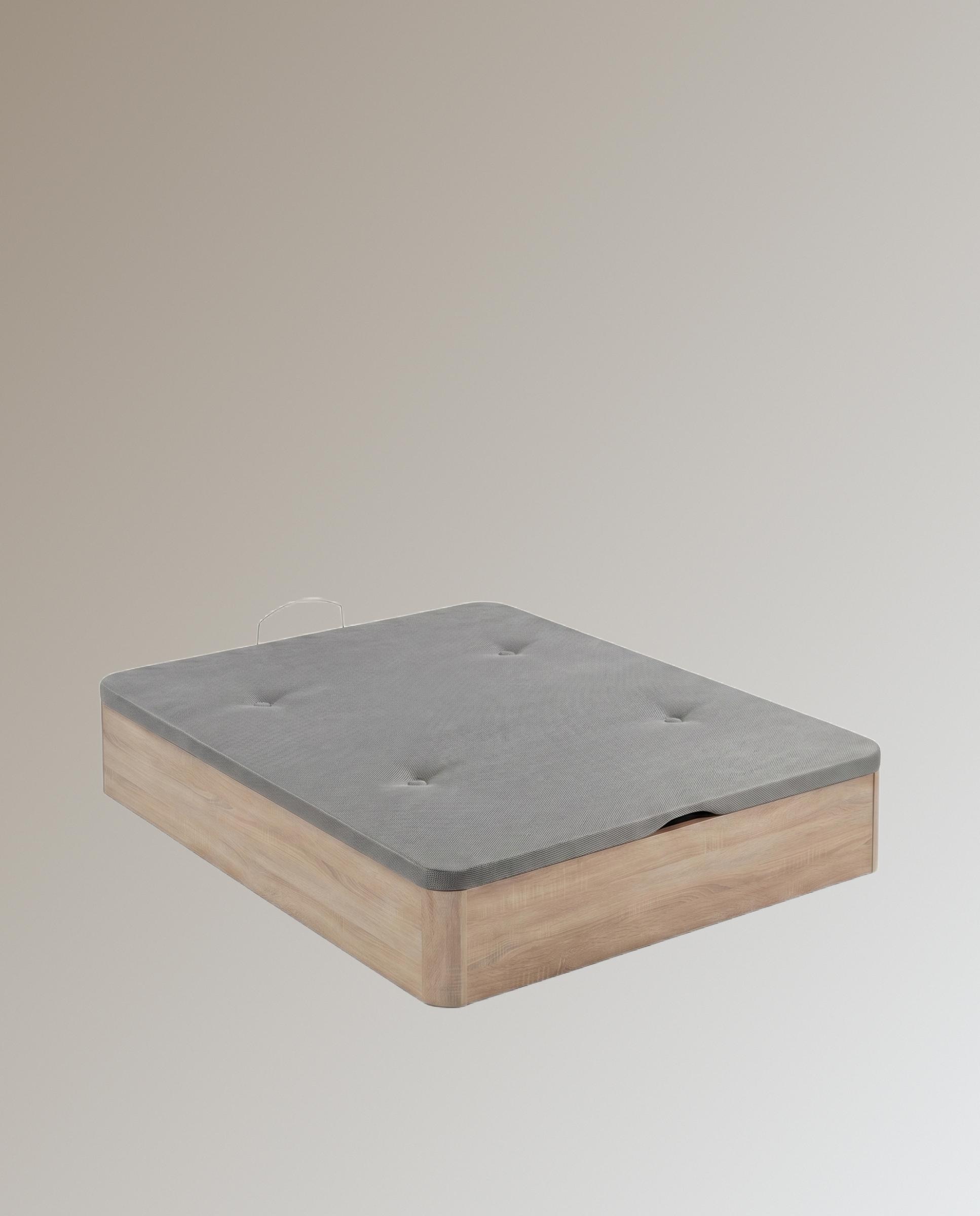 Canapé abatible de madera Cascais Dimaflex - Roble Cama 90 x 190 cm Roble-2