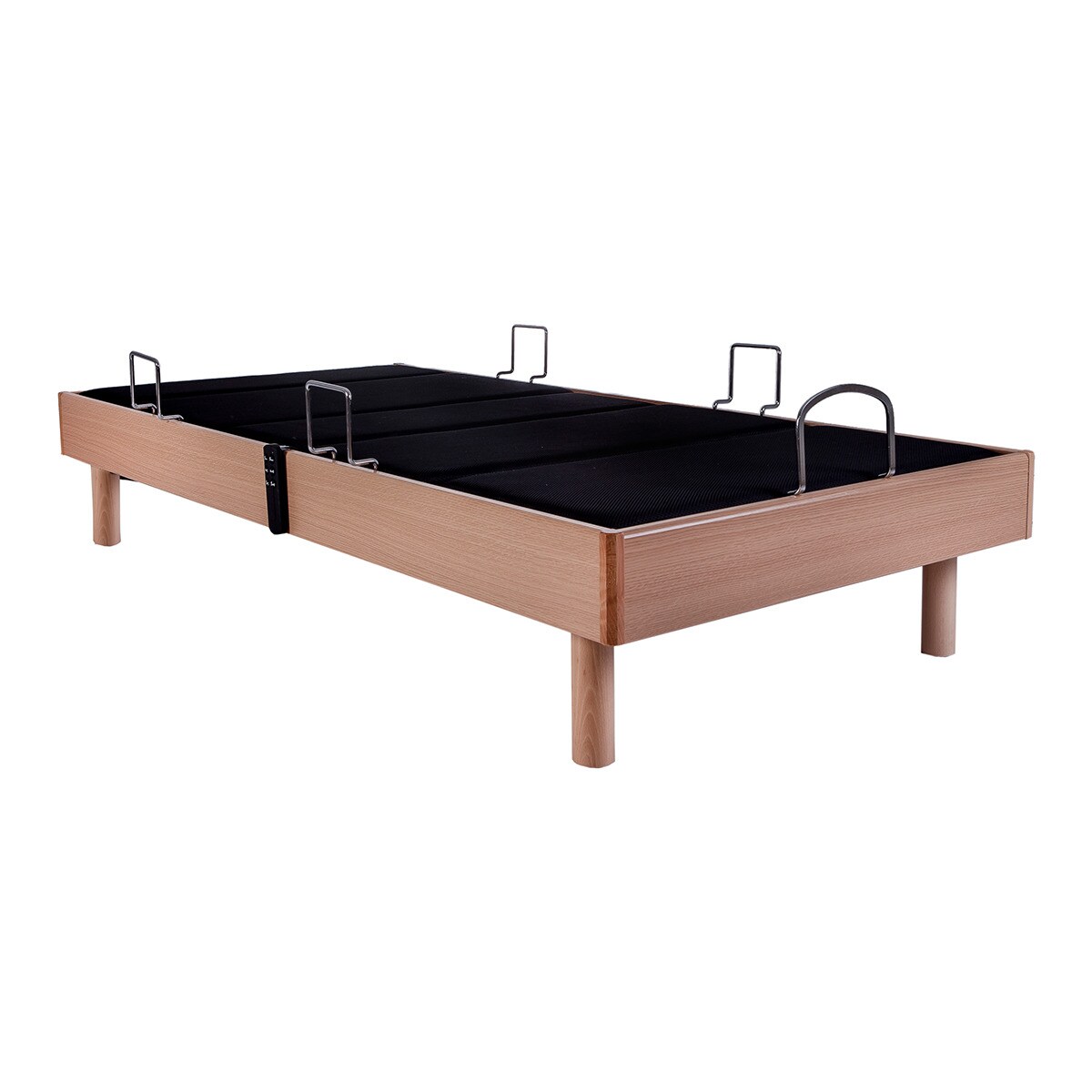 Conjunto colchón de viscoelástica y somier de madera EVO MOTOR 2 Dimaflex - Roble Cama 105 x 190 cm Roble-4