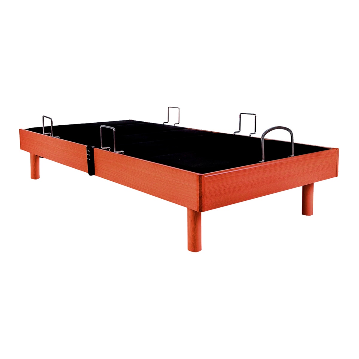 Conjunto colchón de viscoelástica y somier de madera EVO MOTOR 2 Dimaflex - Cerezo Cama 105 x 190 cm Cerezo-4