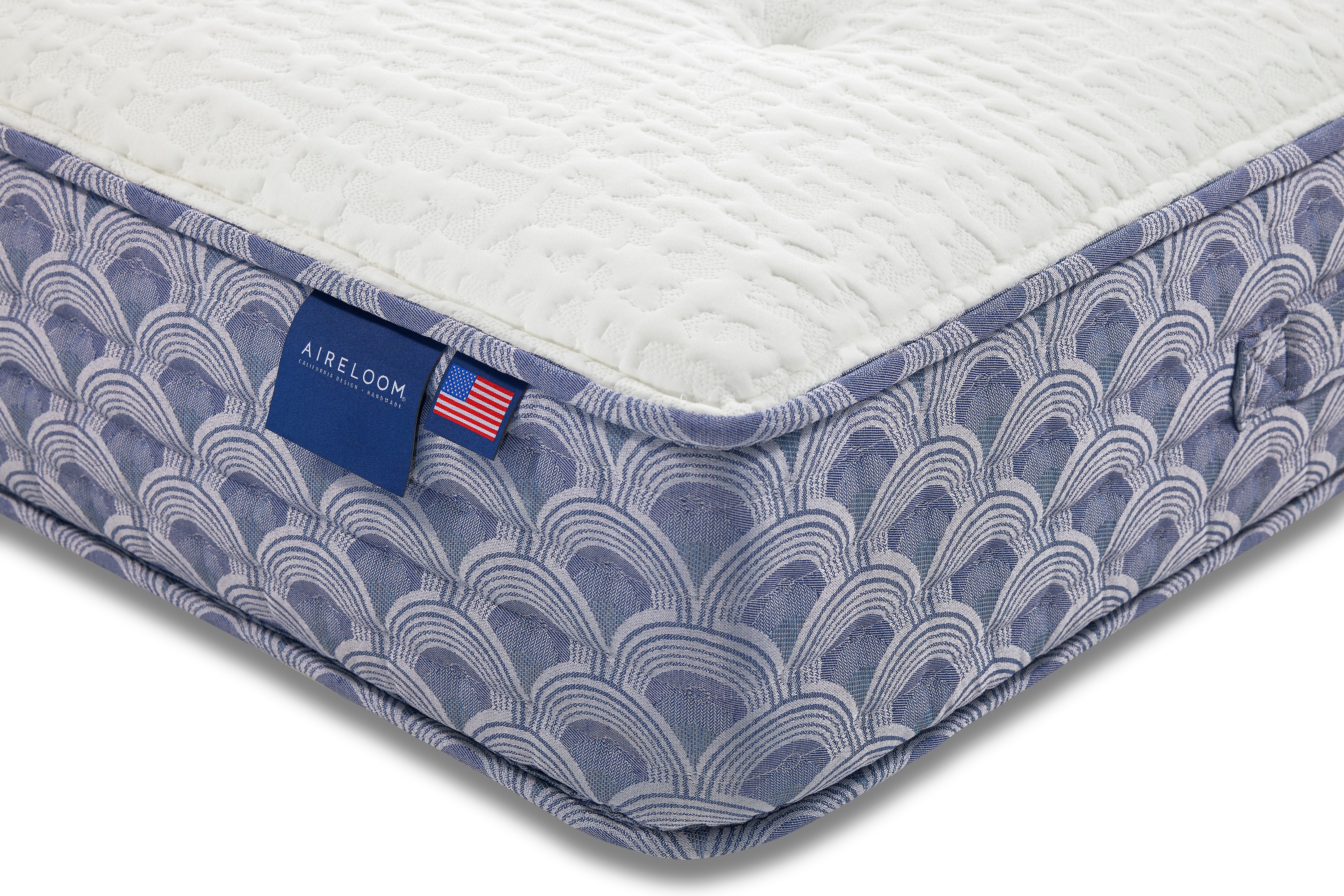 Colchón de muelles ensacados Malibú V7 de Aireloom - Blanco Cama 80 x 190 cm Blanco-2