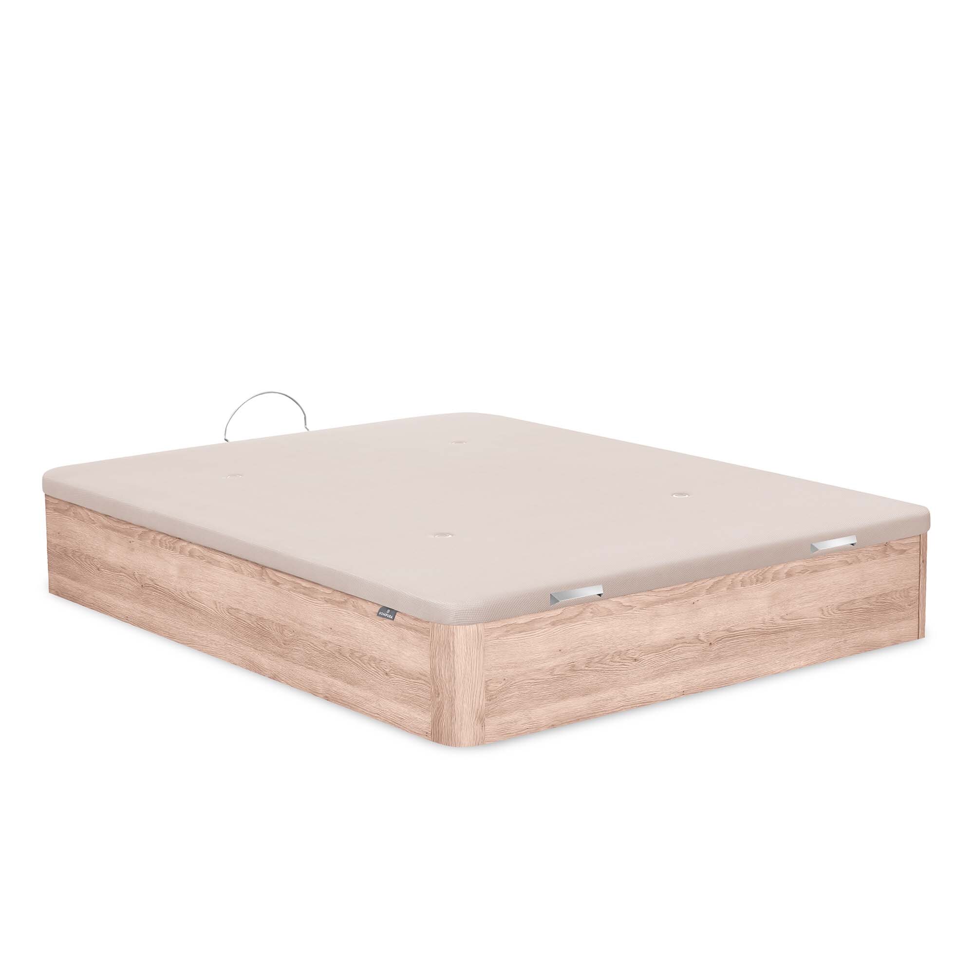 Canapé abatible de madera Sena V2 Sonpura - Blanco hielo Cama 80 x 190 cm Madera-2