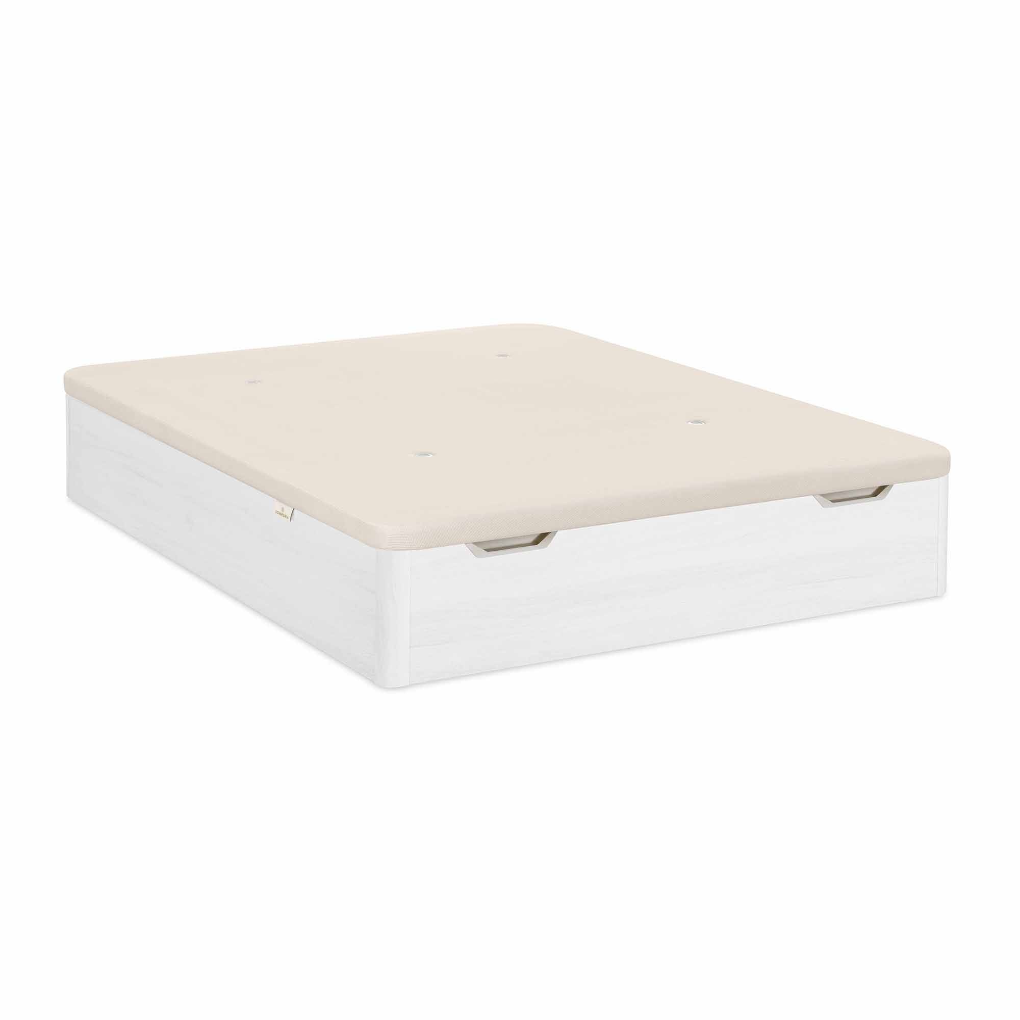 Canapé abatible de madera Stela 3D Sonpura - Ártico Cama 80 x 200 cm Ártico-2