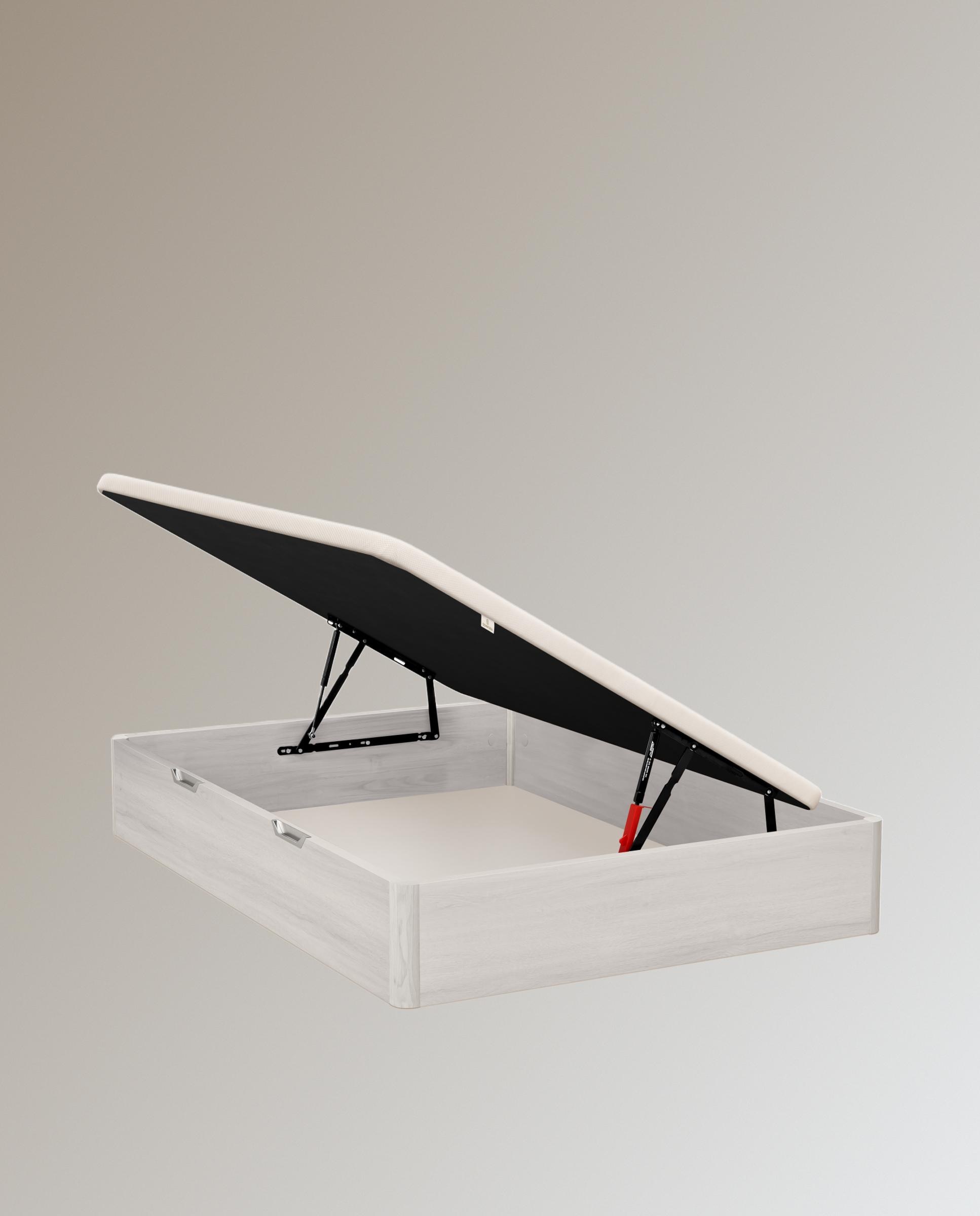 Canapé abatible de madera con apertura lateral Stela 3D Lateral Sonpura - Nórdico Cama 80 x 190 cm Nórdico-1