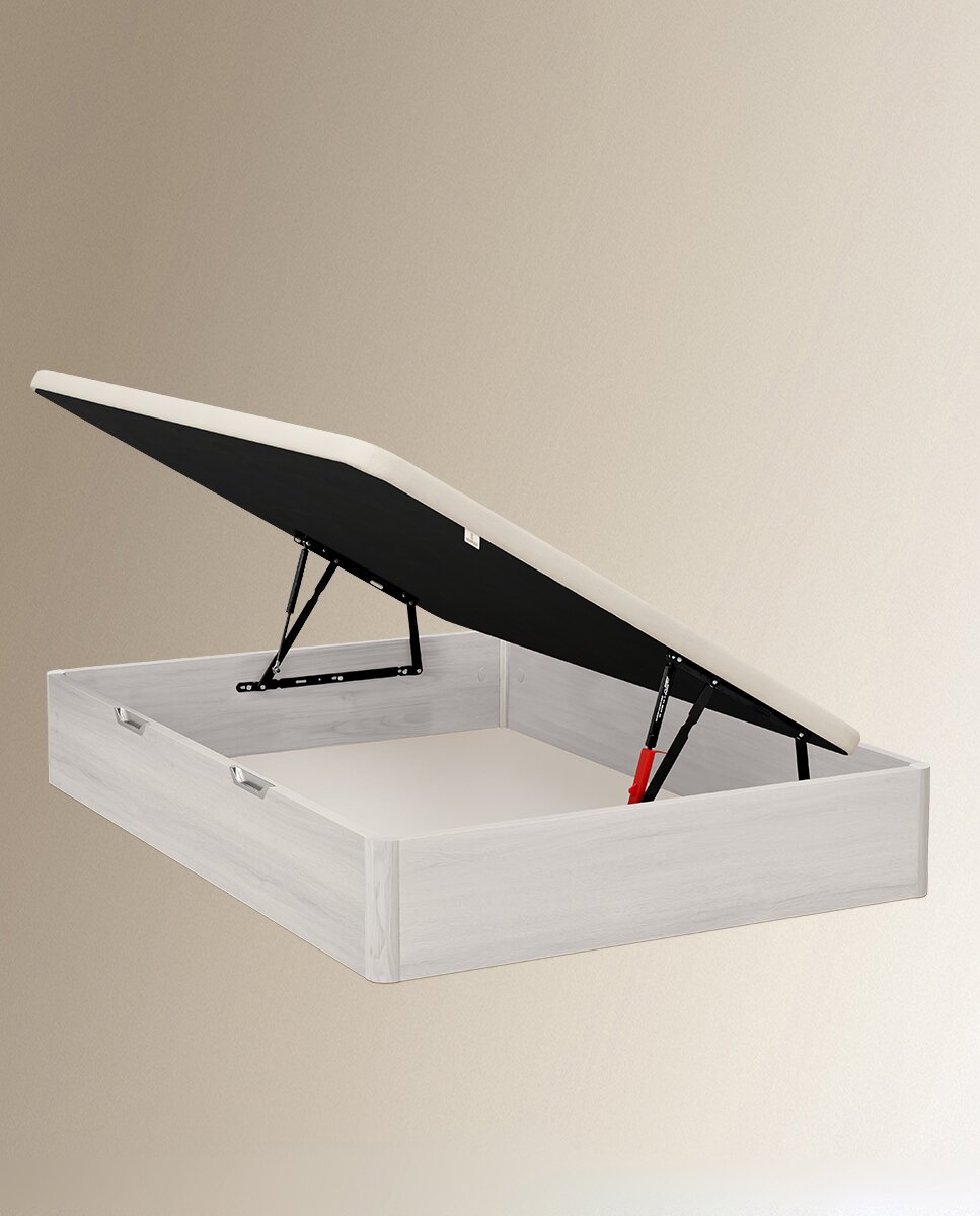 Canapé abatible de madera con apertura lateral Stela Lateral Sonpura - Nórdico Cama 80 x 190 cm Nórdico-1