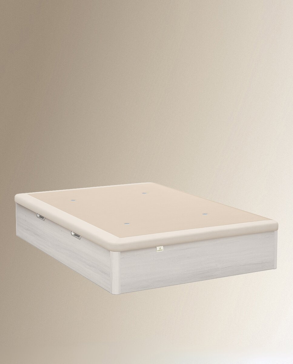 Canapé abatible de madera con apertura lateral Stela Lateral Sonpura - Nórdico Cama 80 x 190 cm Nórdico-2