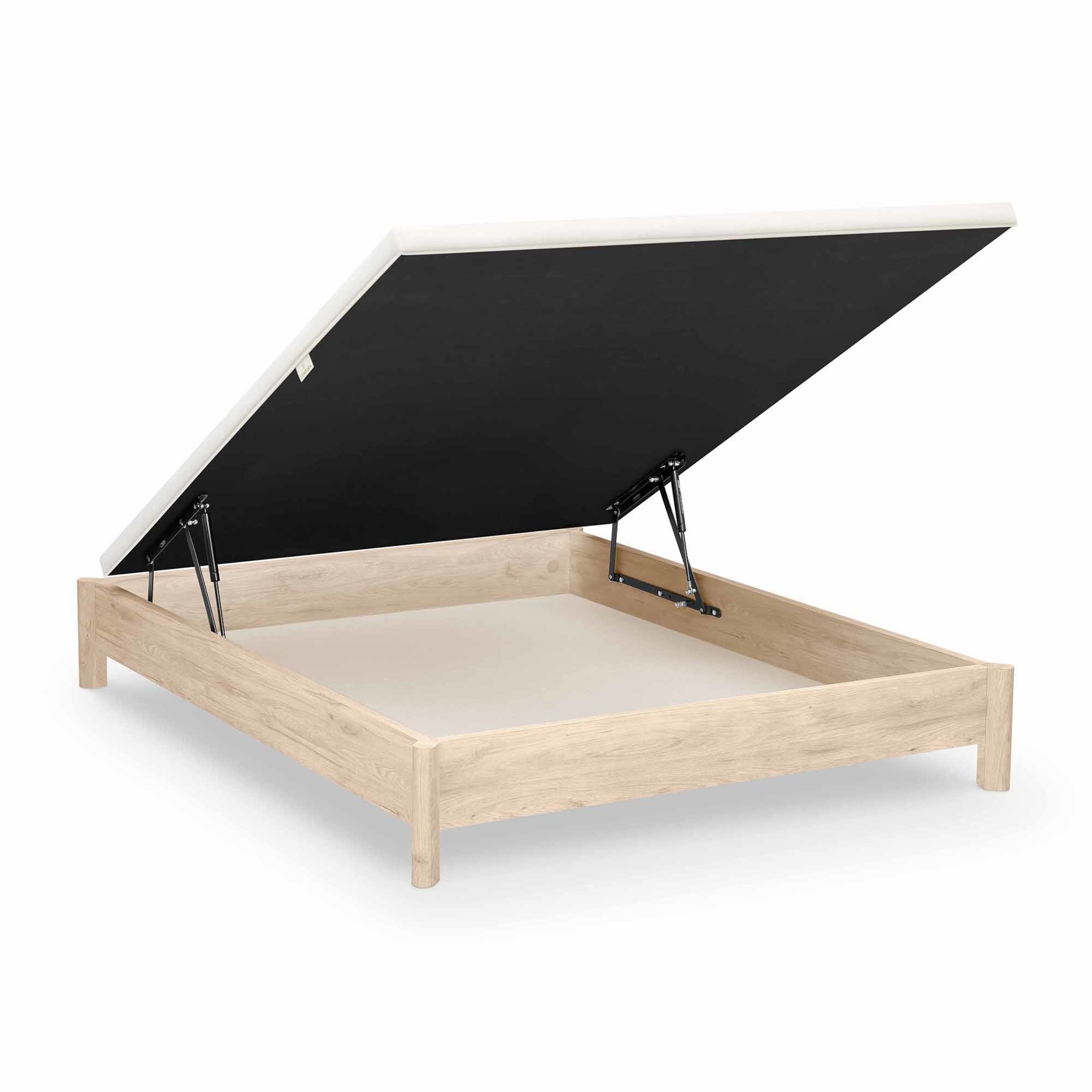 Canapé abatible de madera Loto Sonpura - Natural Cama 80 x 190 cm Natural-1