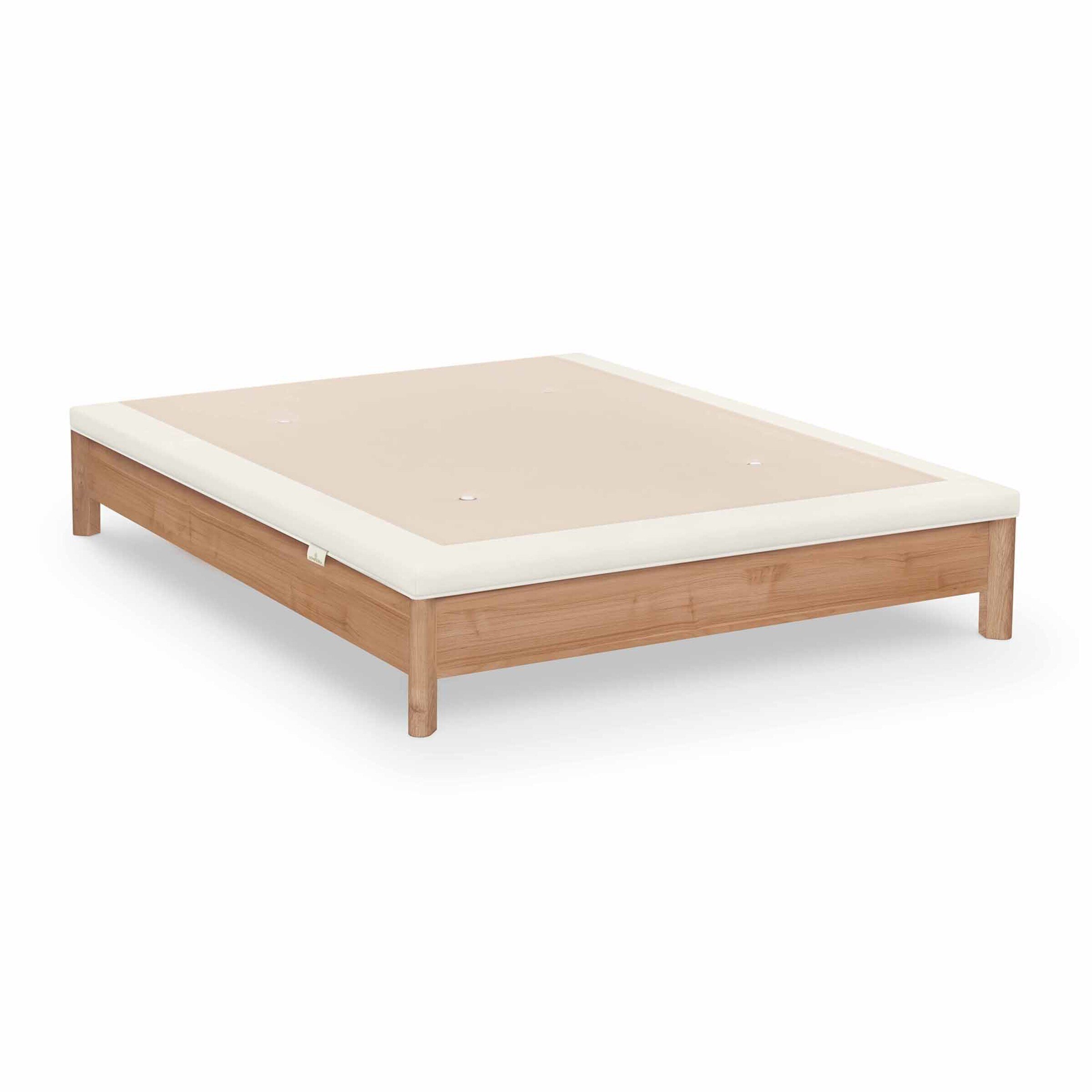 Canapé abatible de madera Loto Sonpura - Nogal Cama 80 x 190 cm Nogal-2